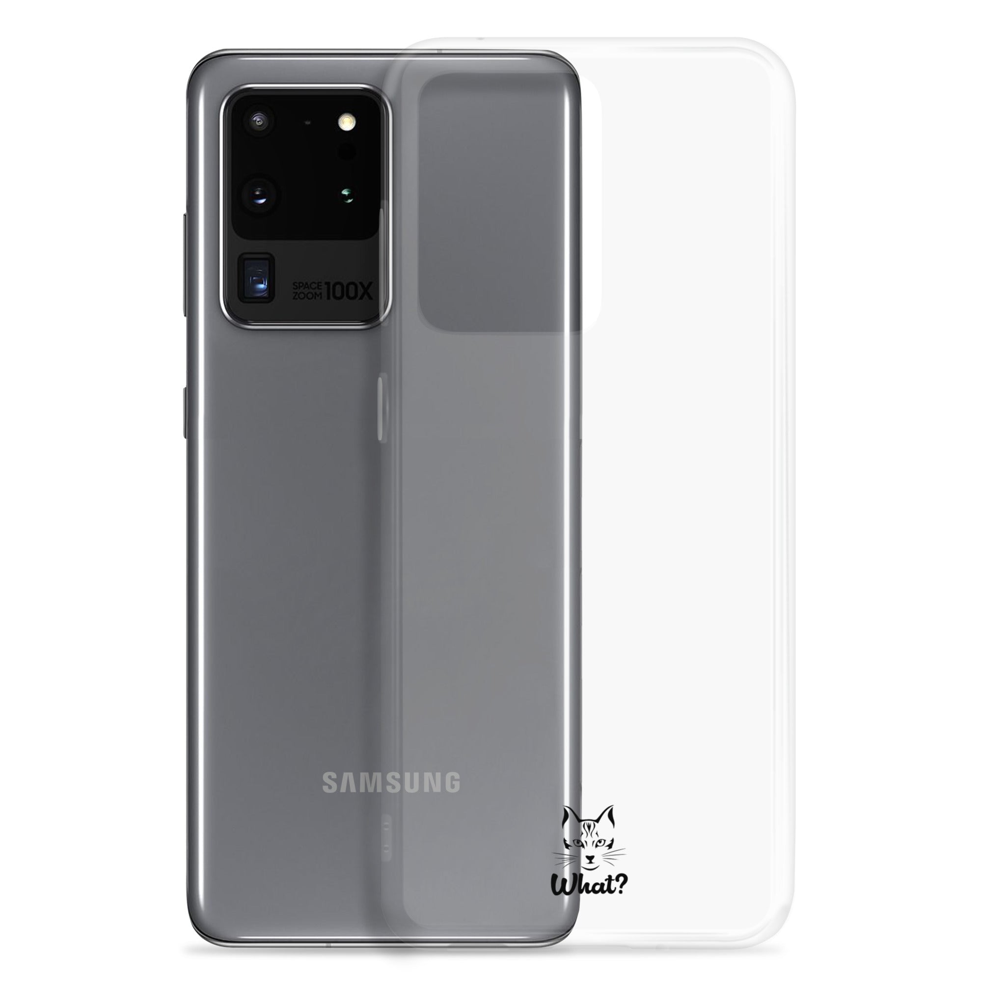 WHAT? - Clear Case for Samsung®