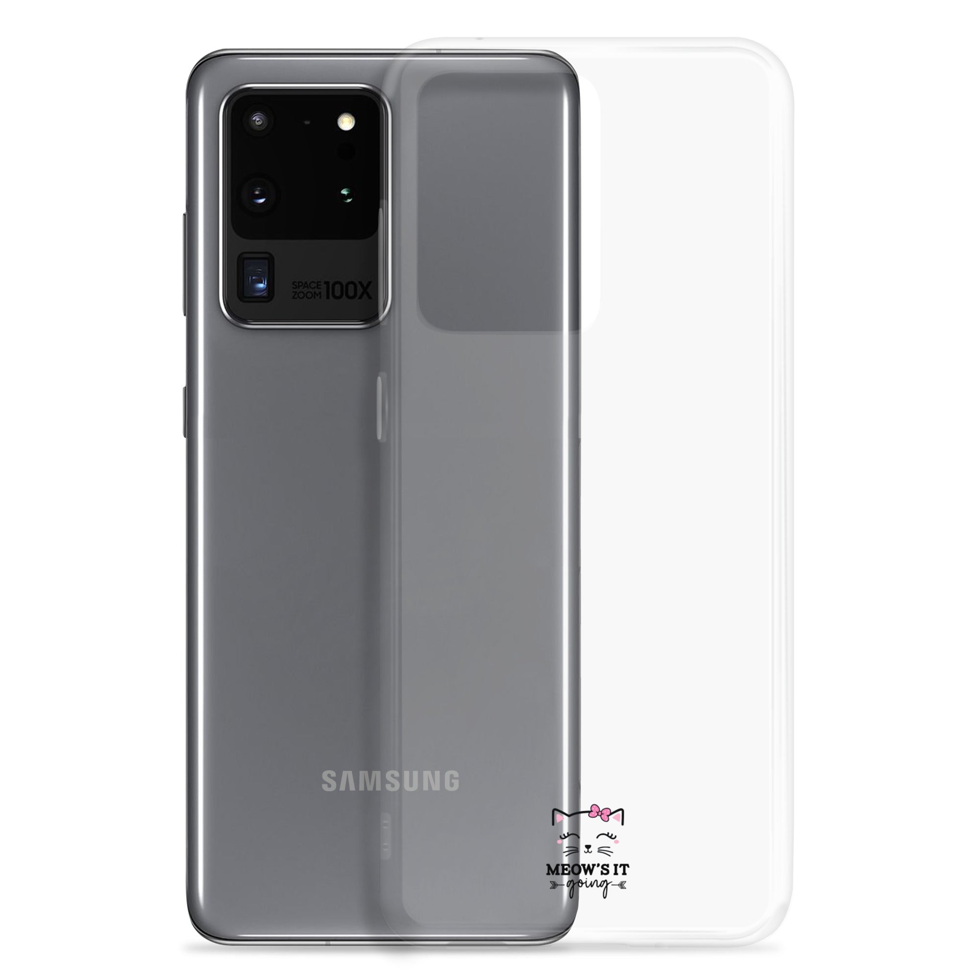 MEOW'S IT GOING - Clear Case for Samsung®