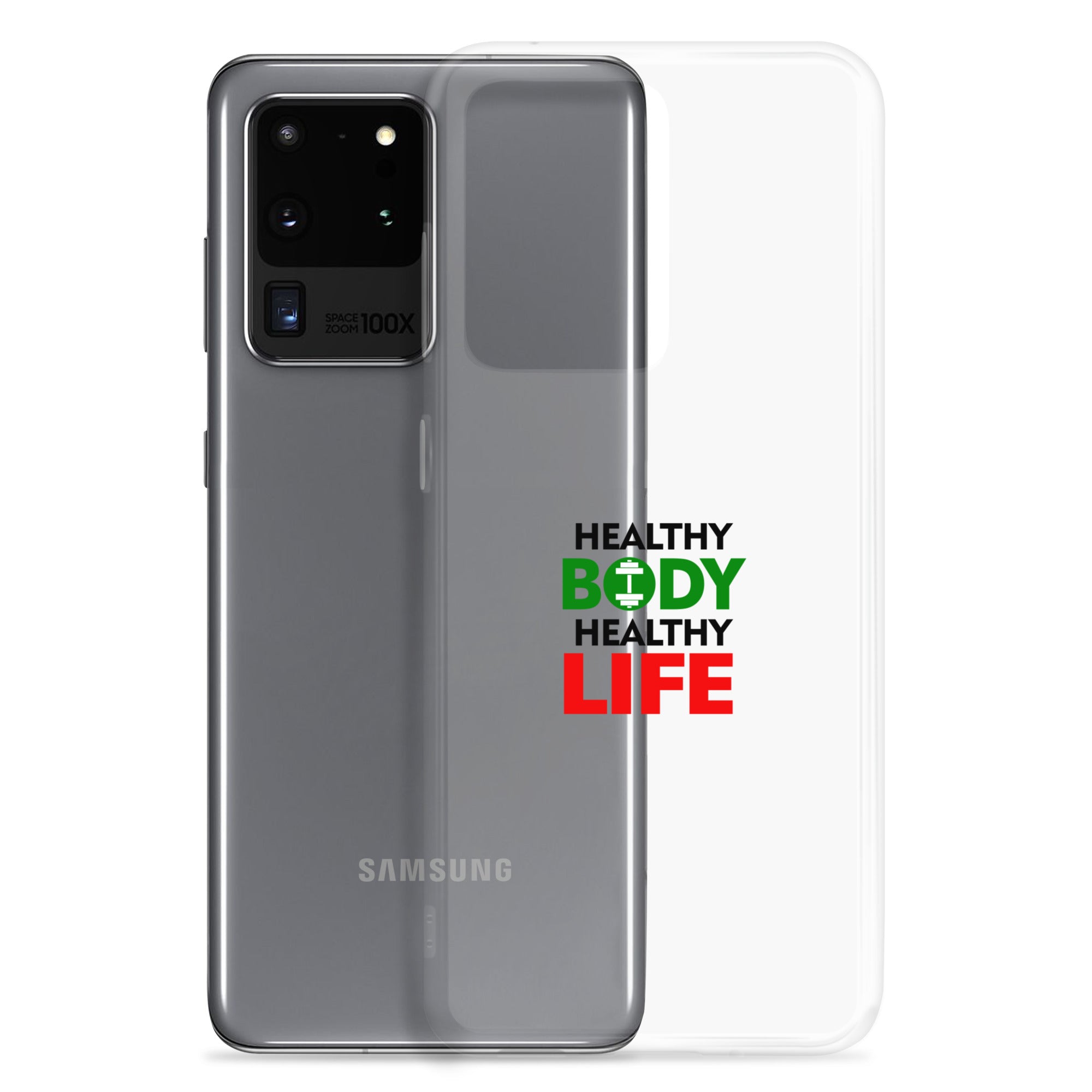 HEALTHY BODY HEALTHY LIFE - Clear Case for Samsung®