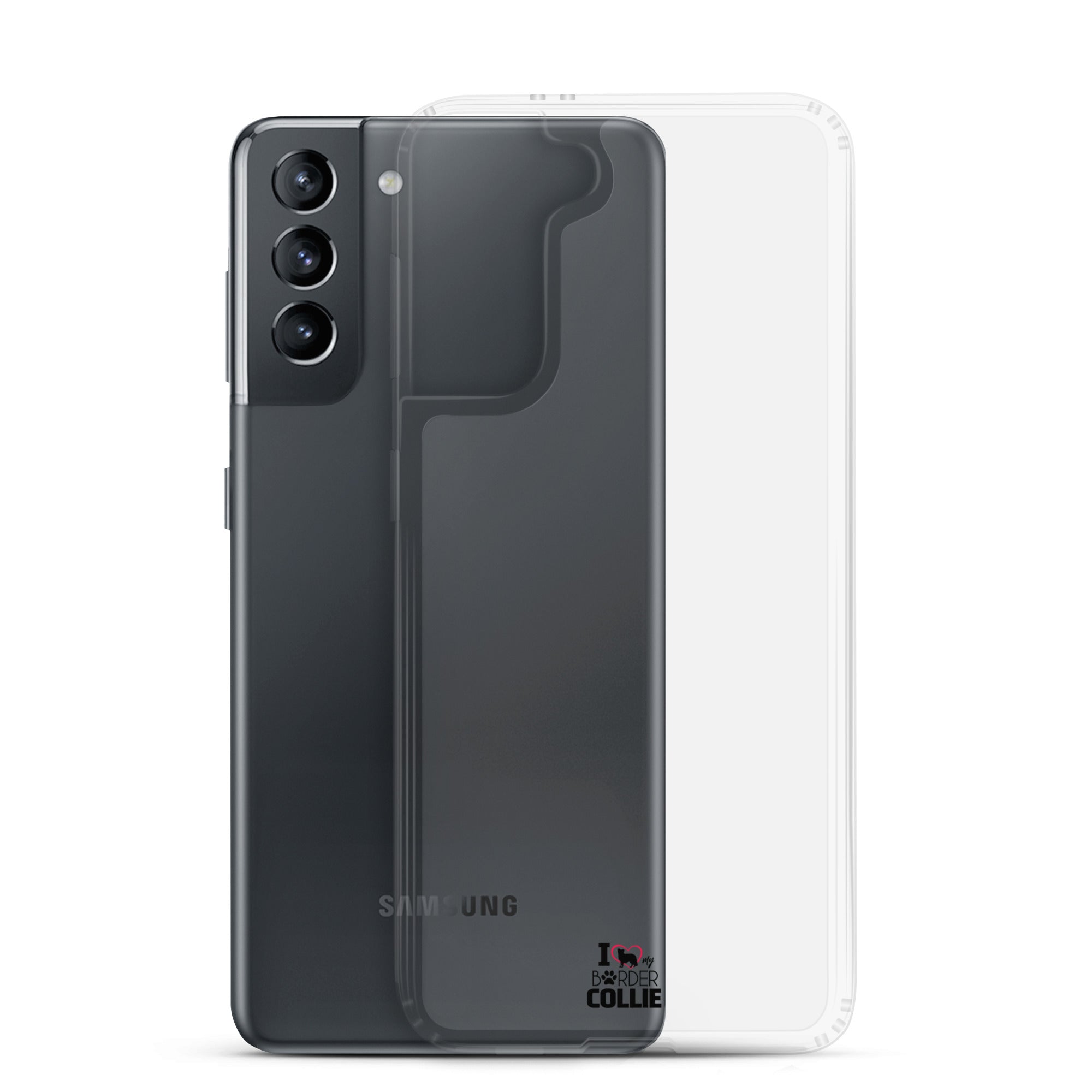 I LOVE MY BORDER COLLIE - Clear Case for Samsung®