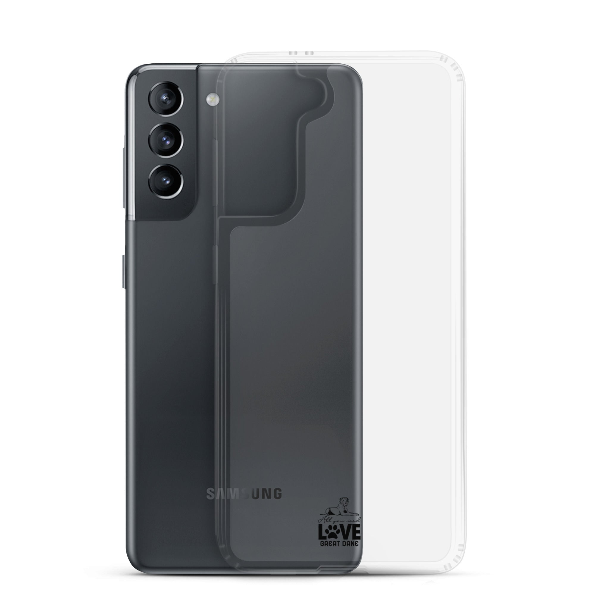 ALL YOU NEED LOVE GREAT DANE - Clear Case for Samsung®