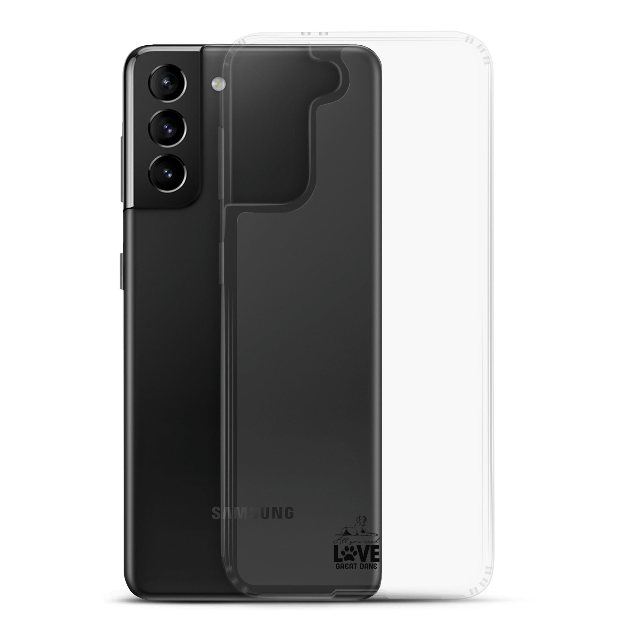 ALL YOU NEED LOVE GREAT DANE - Clear Case for Samsung®
