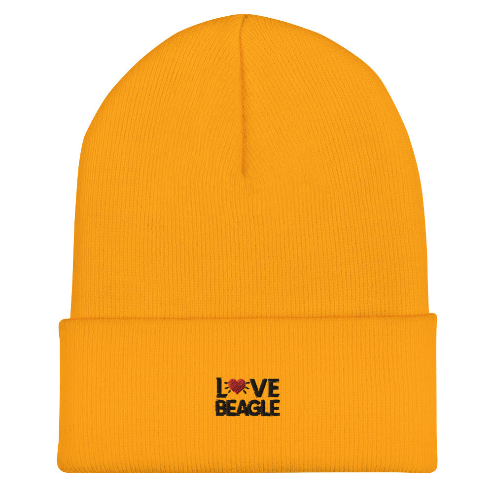 LOVE BEAGLE - Cuffed Beanie