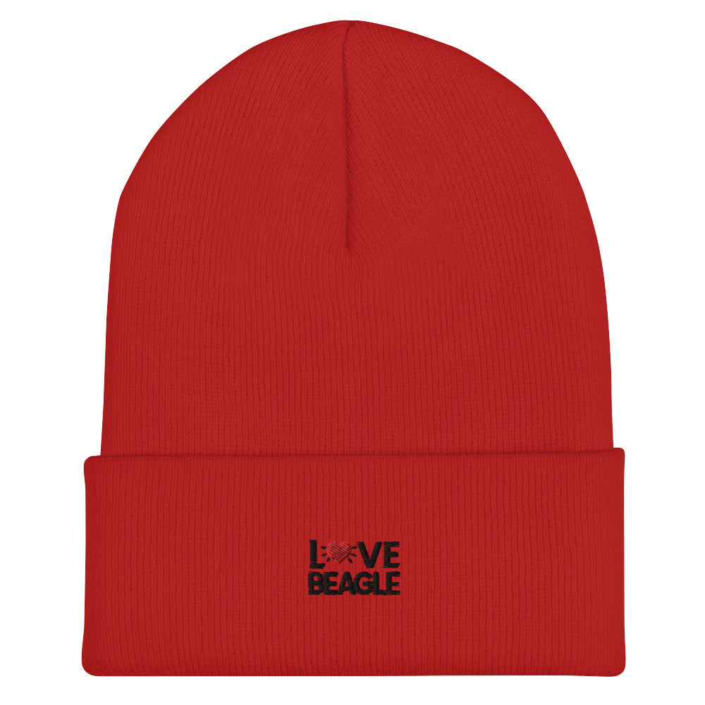 LOVE BEAGLE - Cuffed Beanie