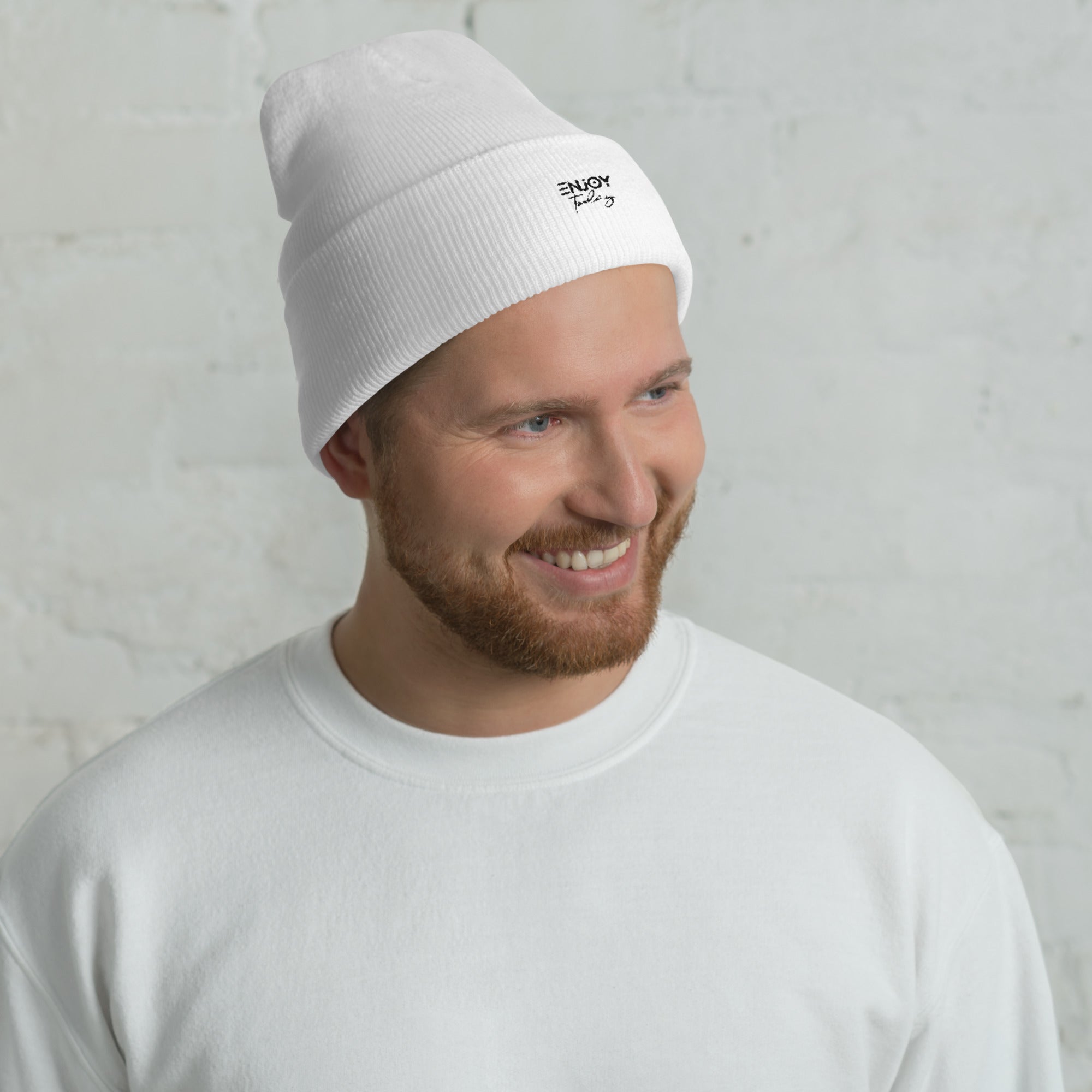 ENJOY TODAY - Cuffed Beanie