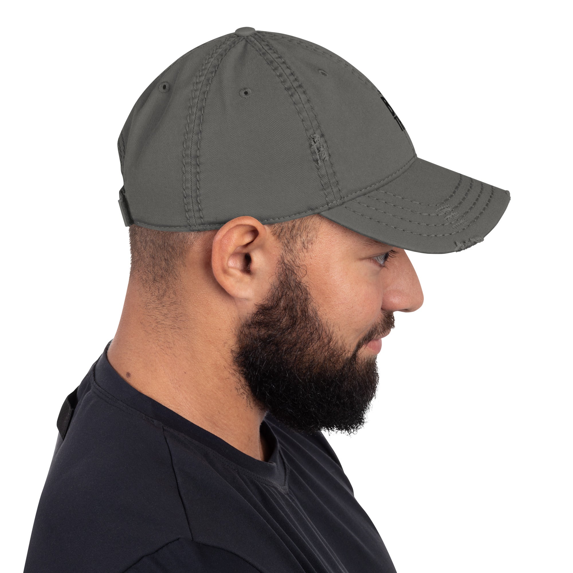 DON'T BE THE PROBLEM - Distressed Dad Hat