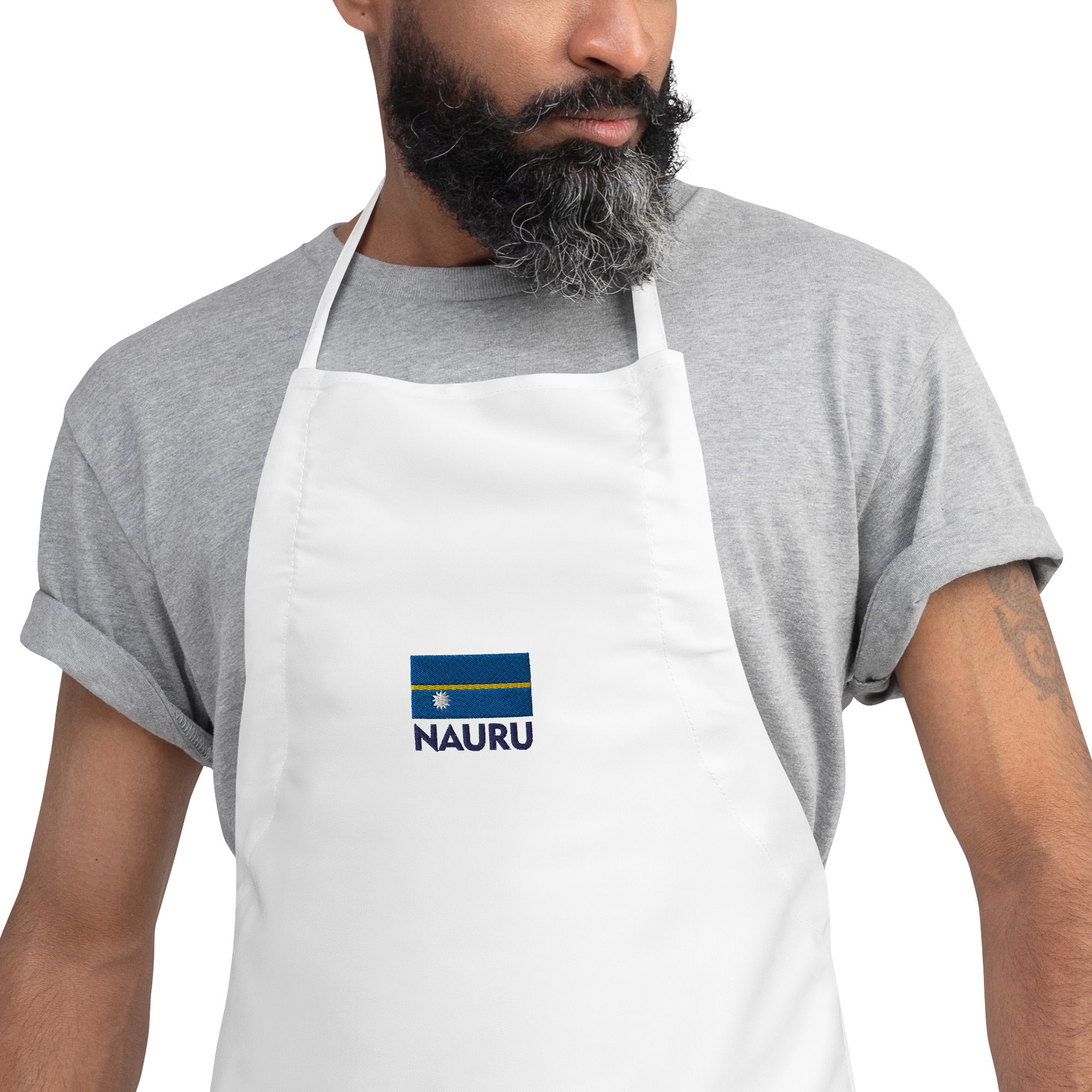 NAURU - Embroidered Apron