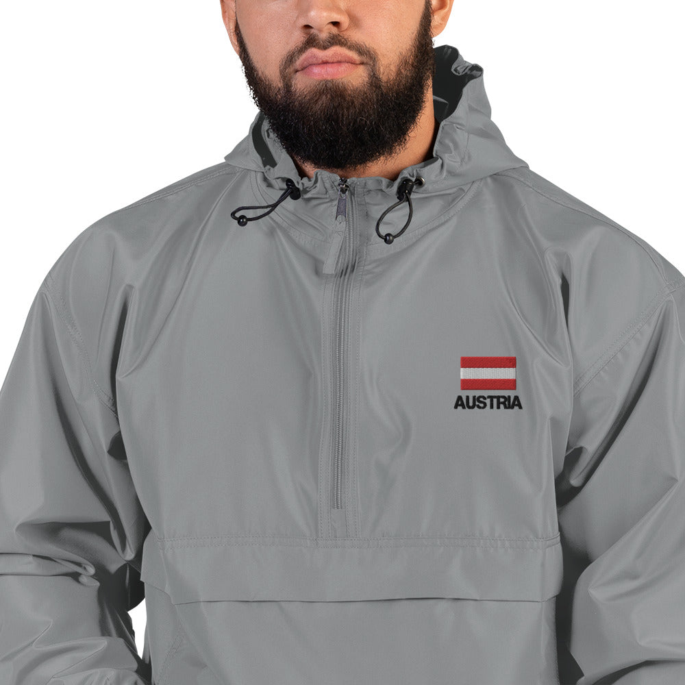 AUSTRIA - Embroidered Champion Packable Jacket