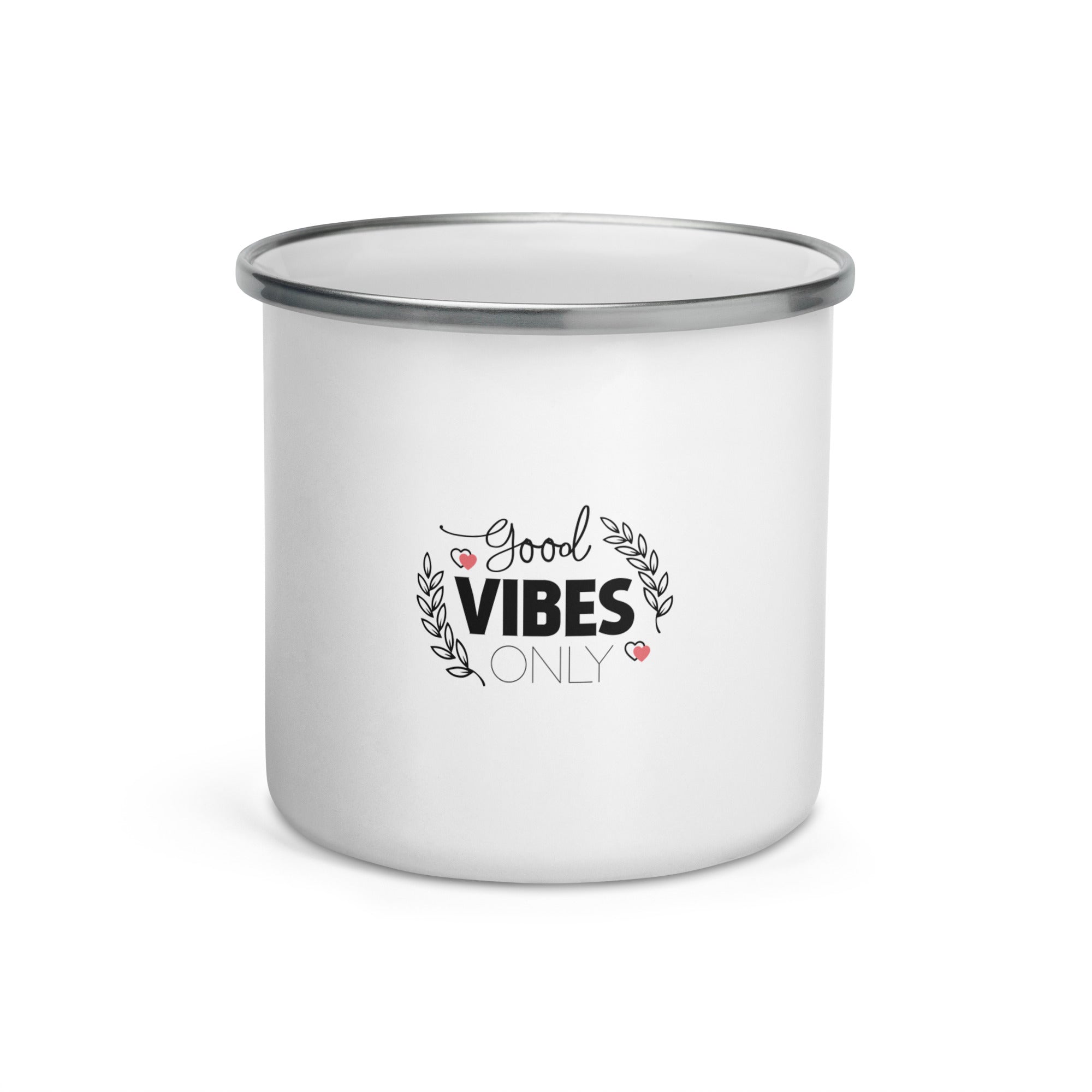 GOOD VIBES ONLY - Enamel Mug