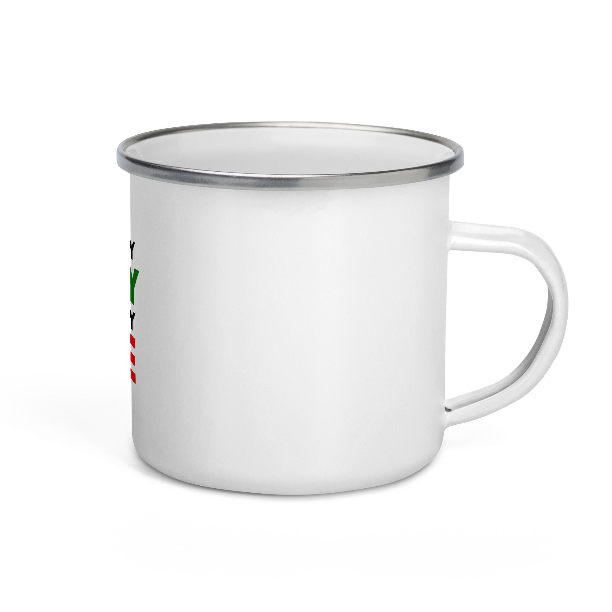 HEALTHY BODY HEALTHY LIFE - Enamel Mug