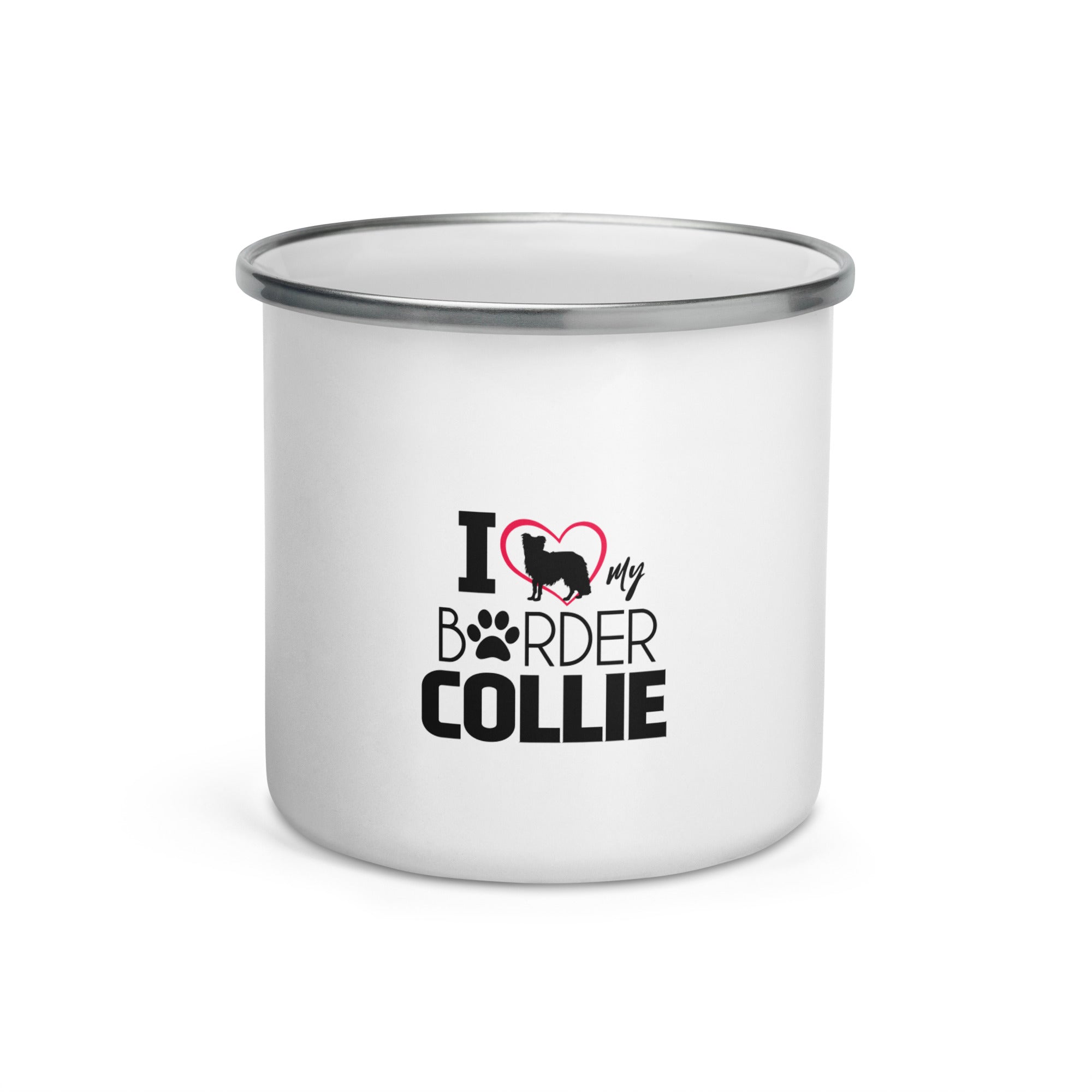 I LOVE MY BORDER COLLIE - Enamel Mug