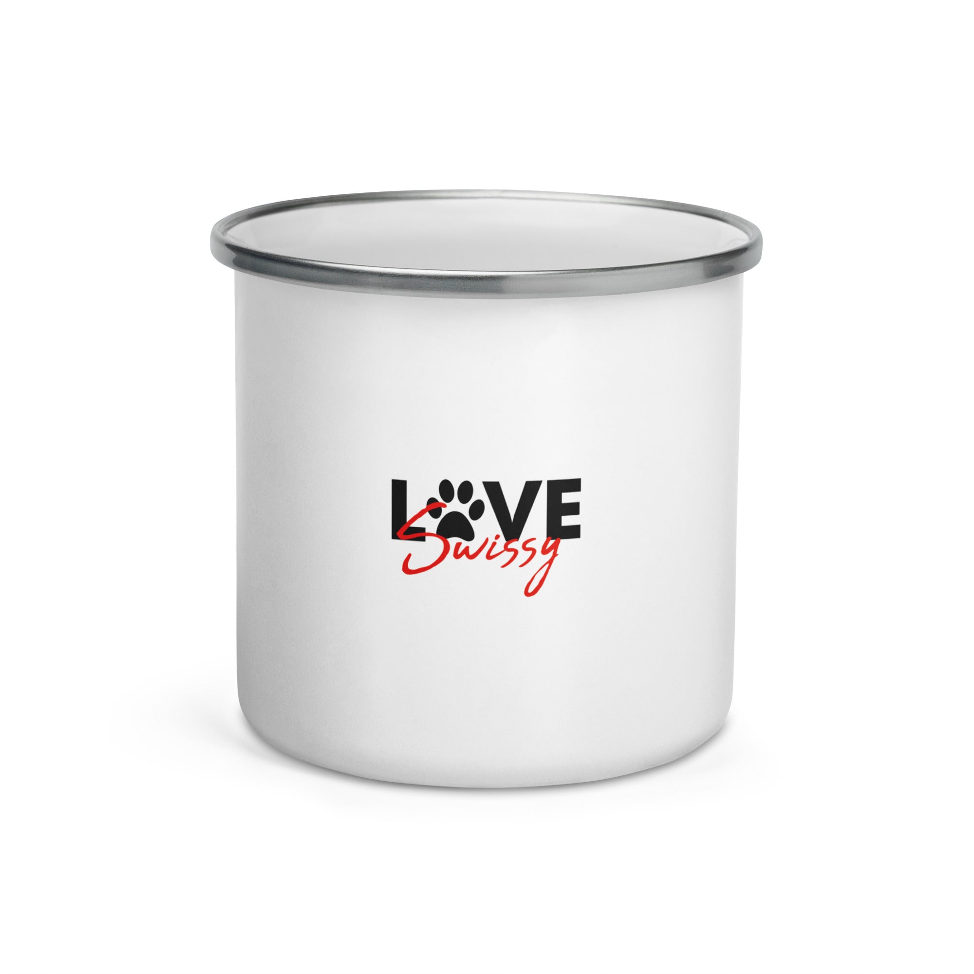 LOVE SWISSY - Enamel Mug