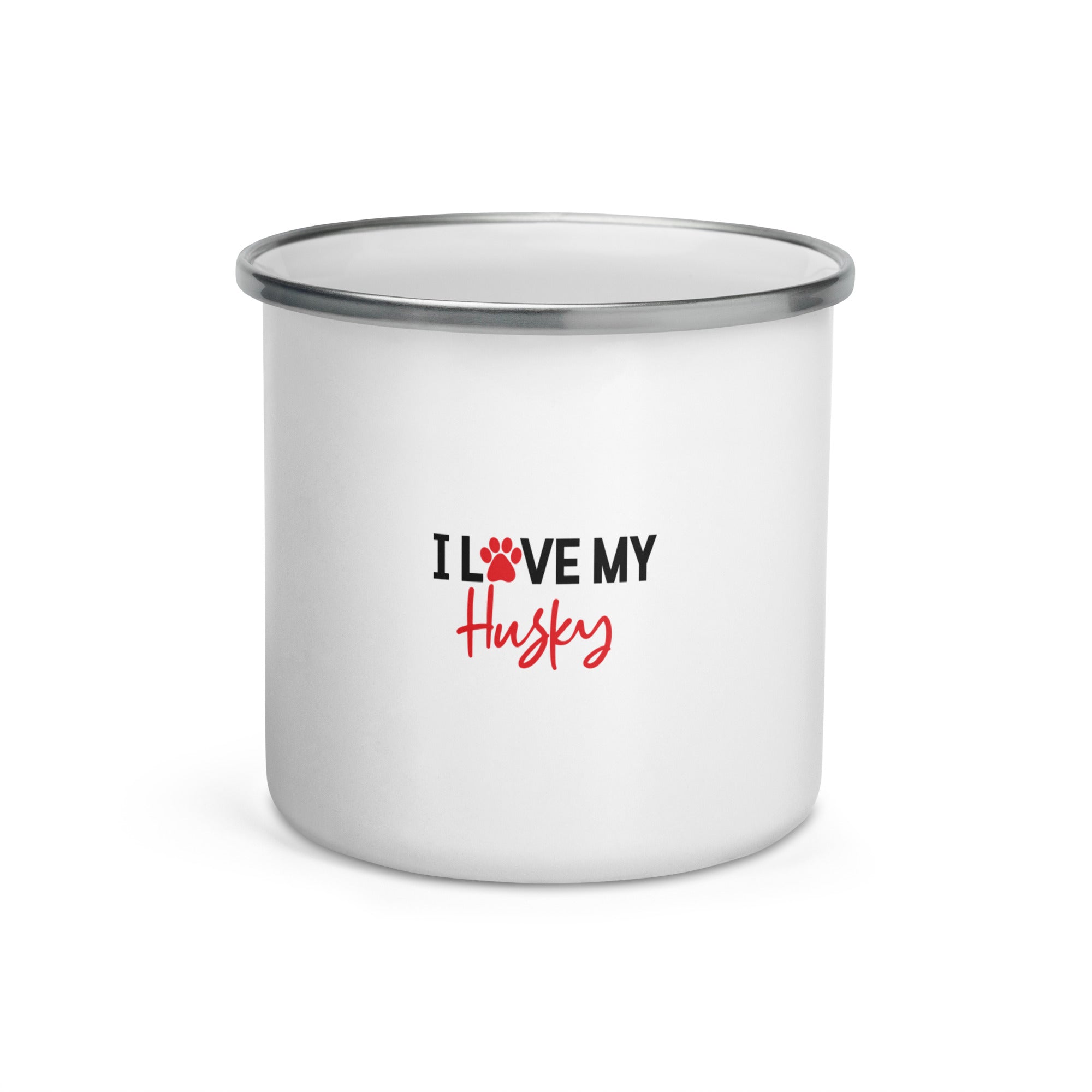 I LOVE MY HUSKY - Enamel Mug