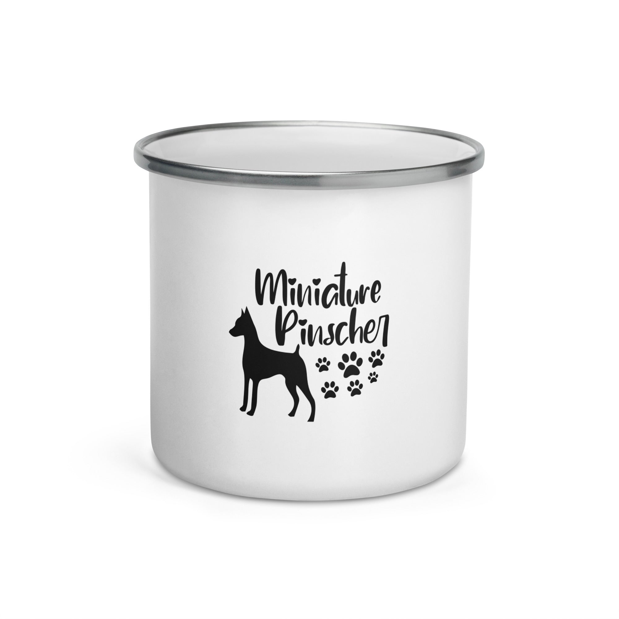 MINIATURE PINSCHER - Enamel Mug