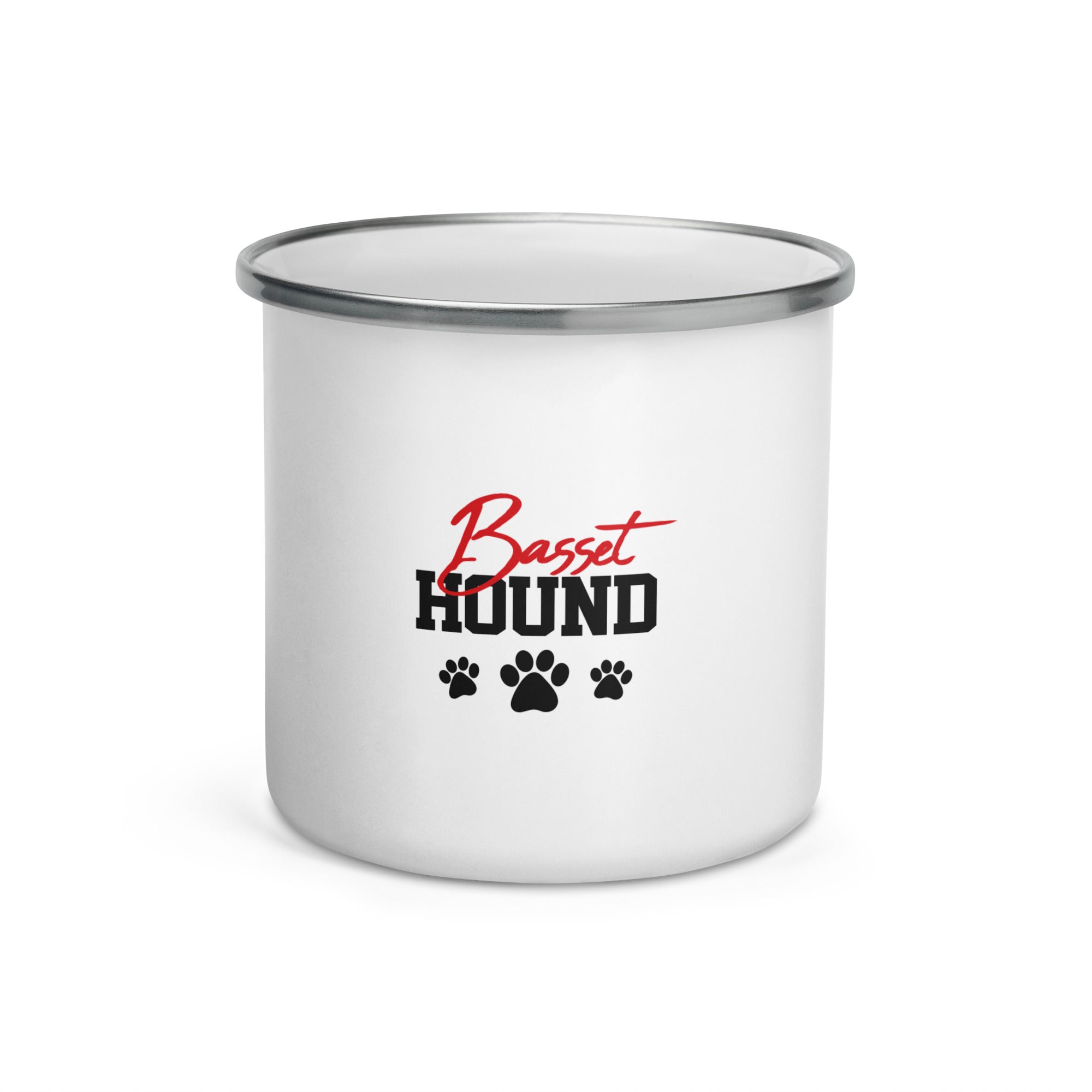BASSET HOUND - Enamel Mug