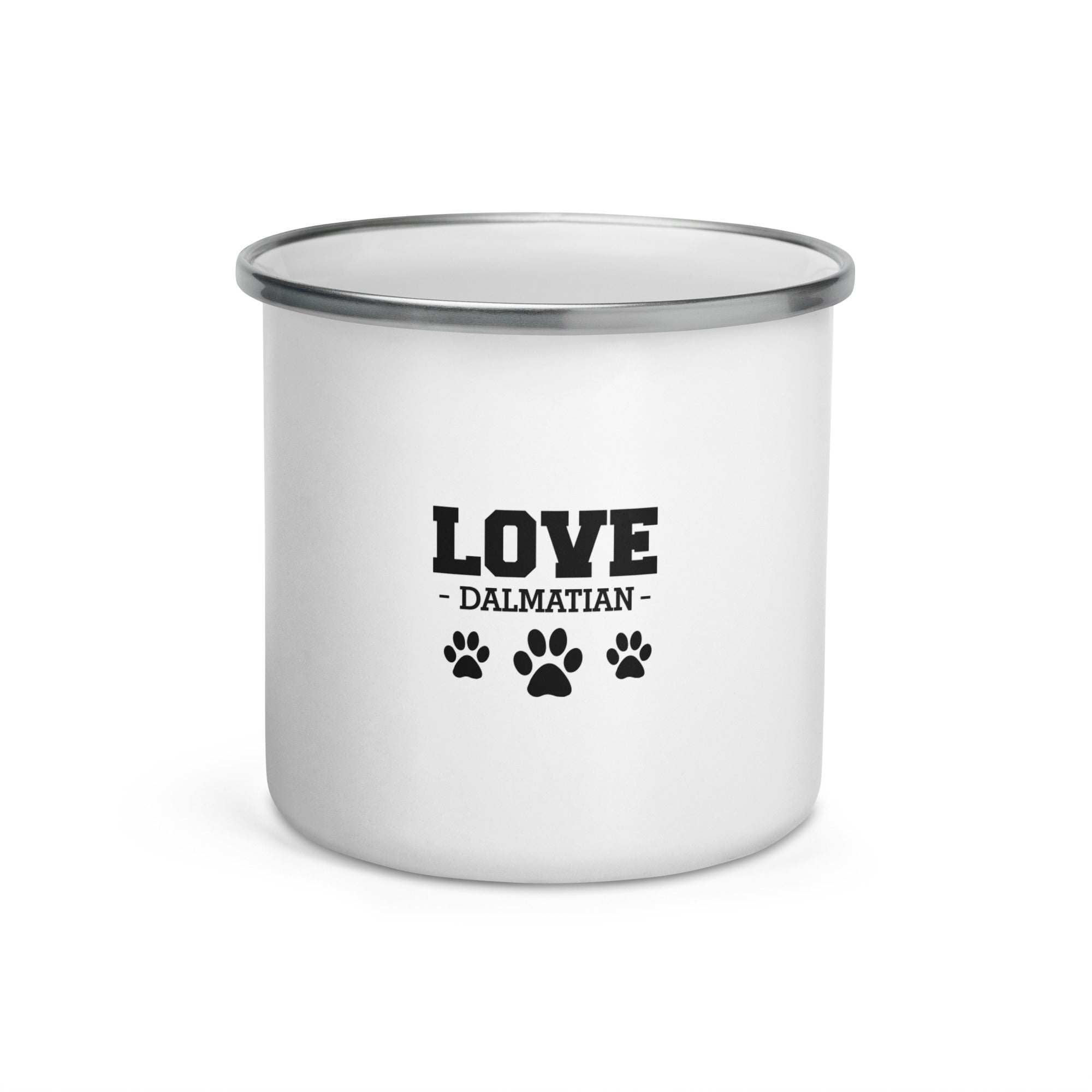 LOVE DALMATIAN - Enamel Mug