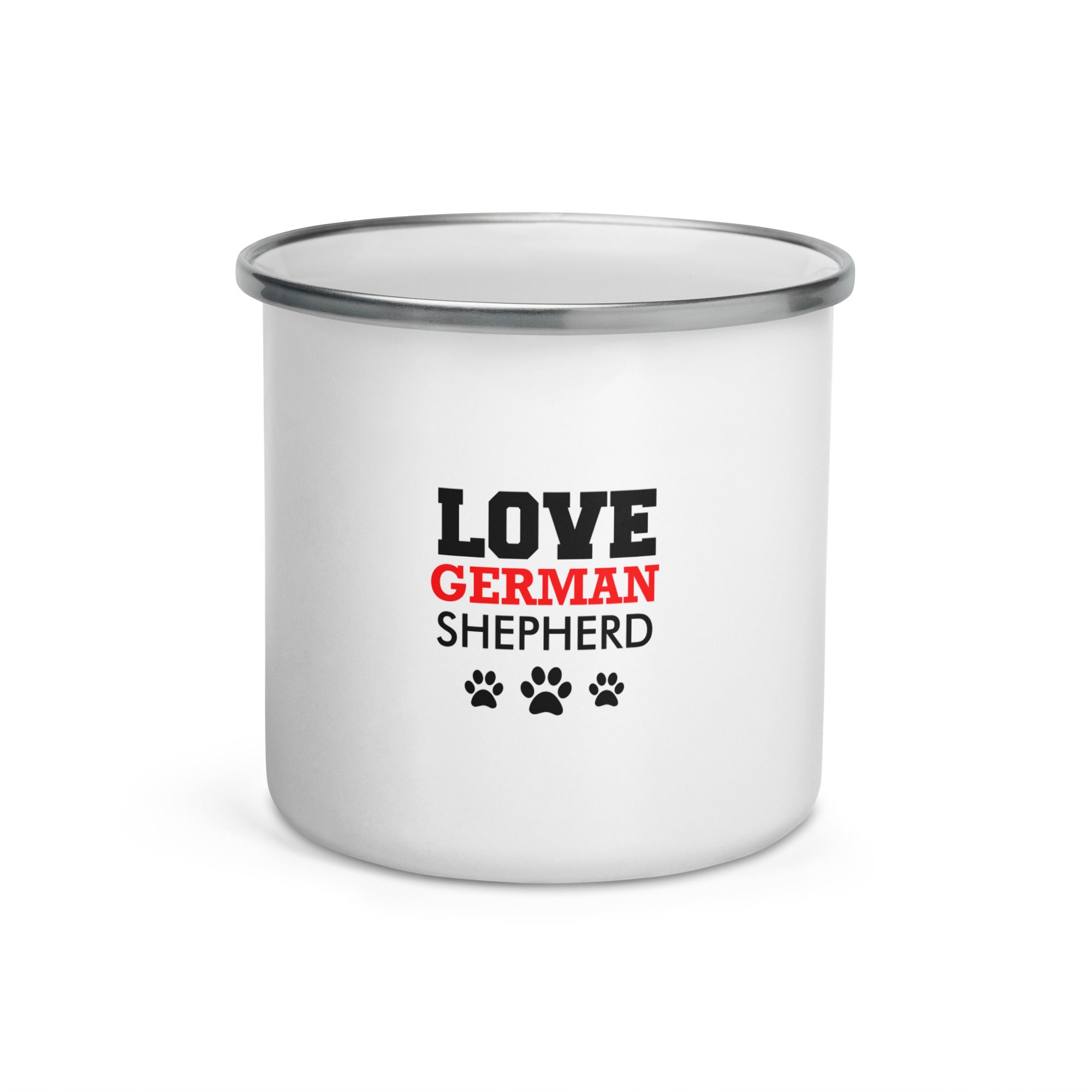 LOVE GERMAN SHEPHERD - Enamel Mug