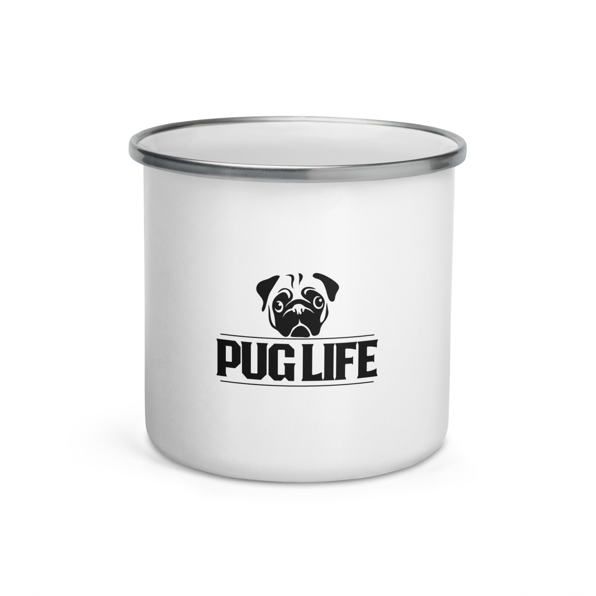 PUG LIFE - Enamel Mug