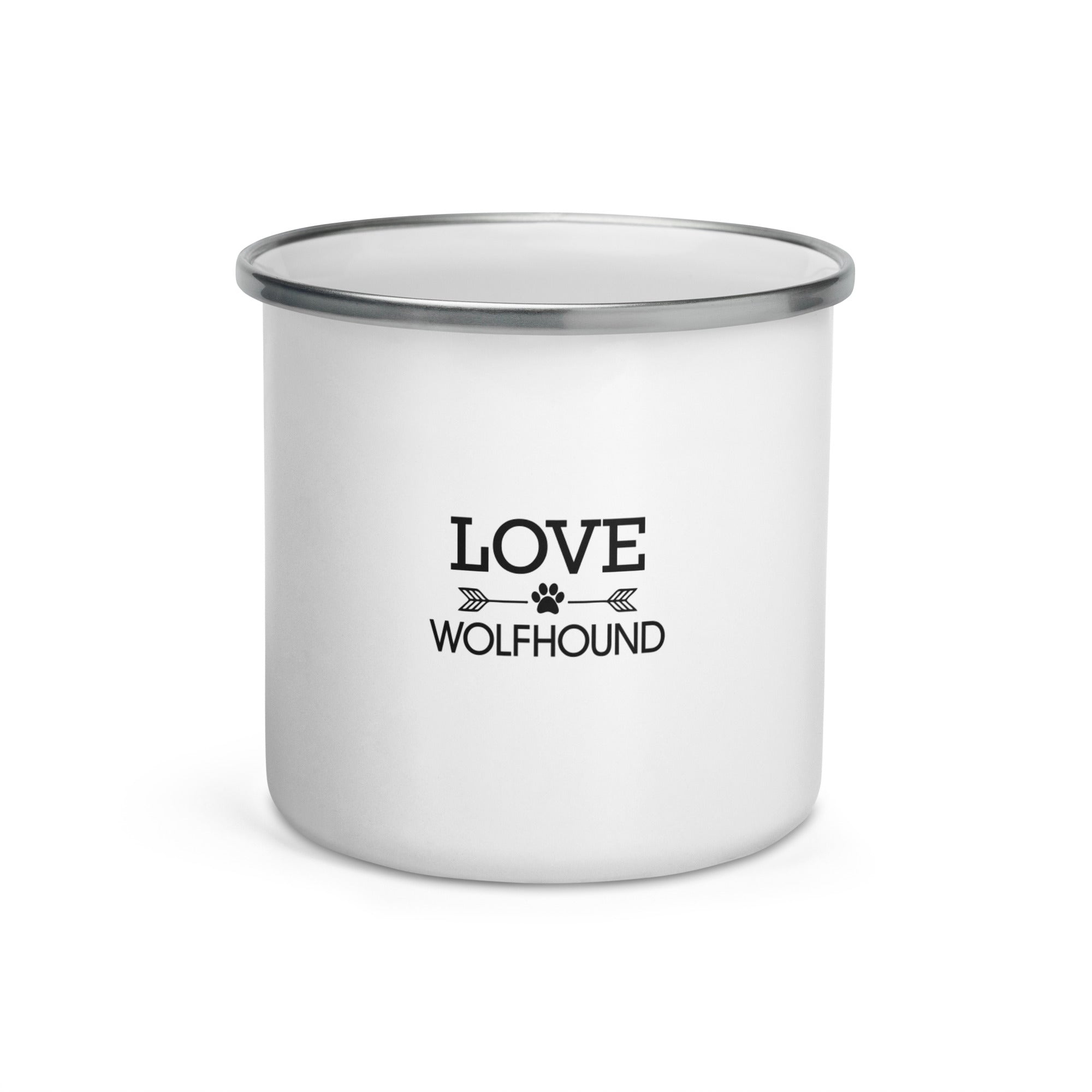 LOVE WOLFHOUND - Enamel Mug