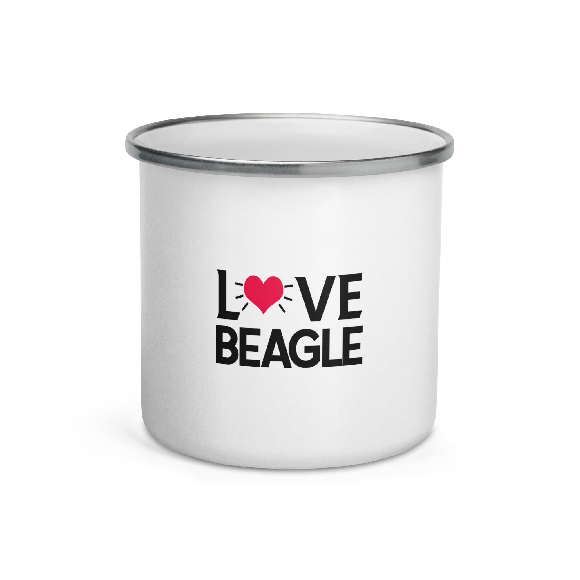 LOVE BEAGLE - Enamel Mug