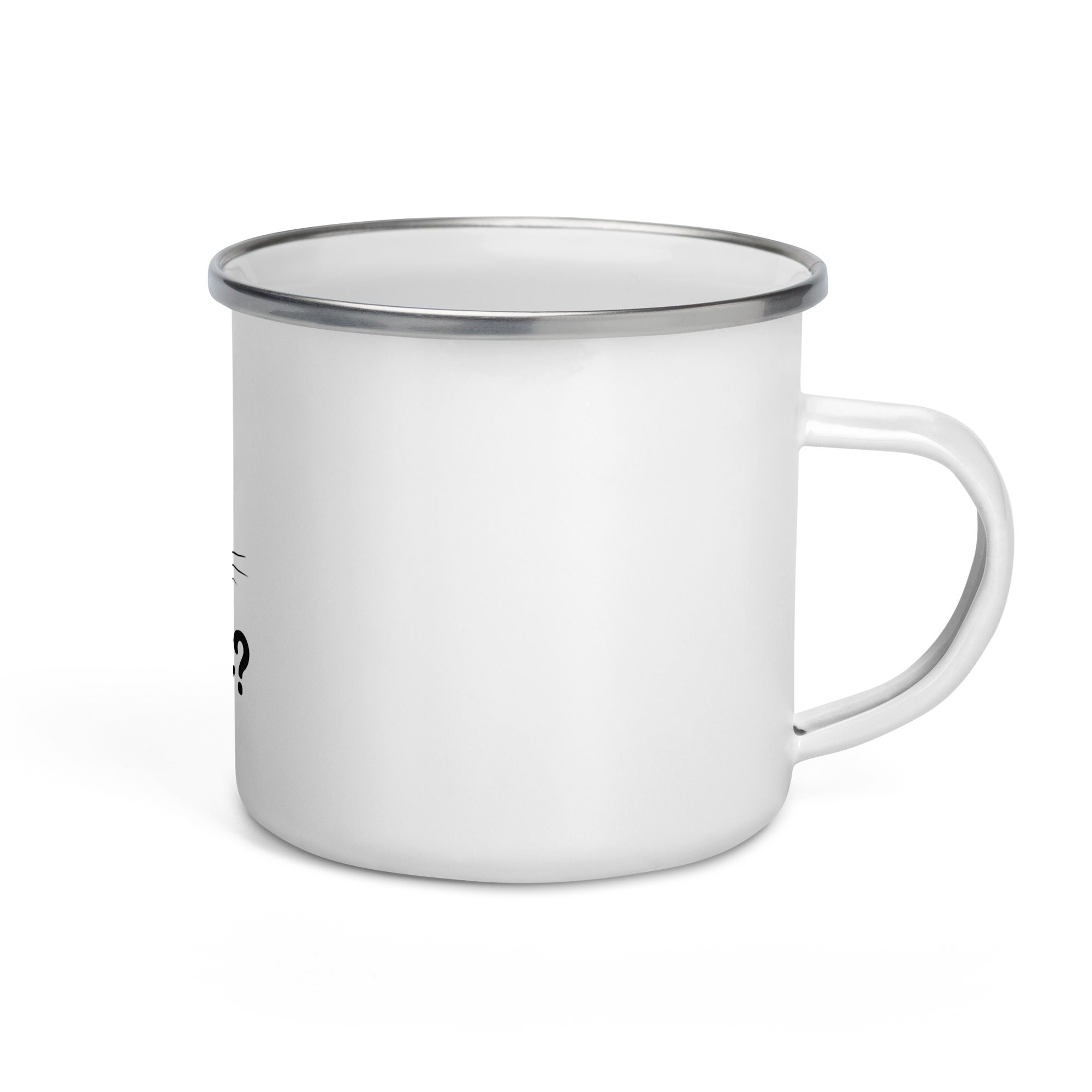 WHAT? - Enamel Mug