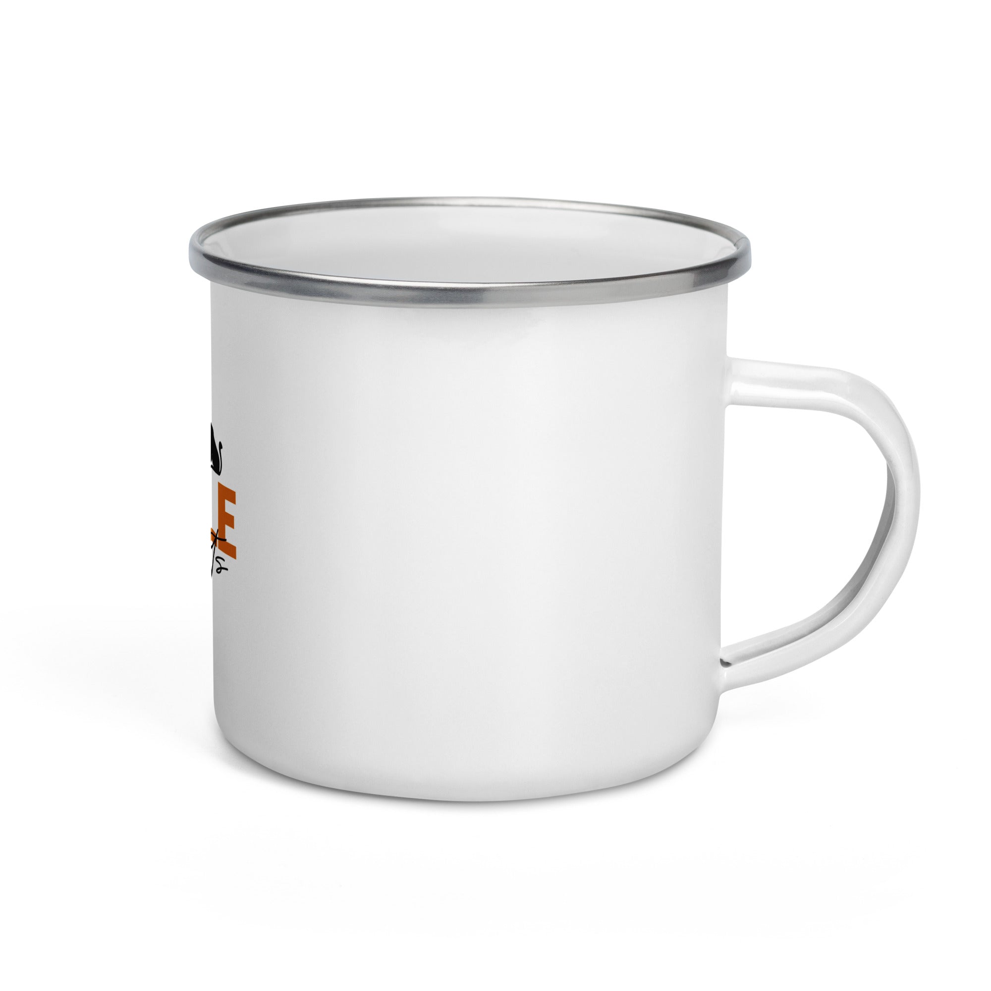 LESS PEOPLE MORE CATS - Enamel Mug