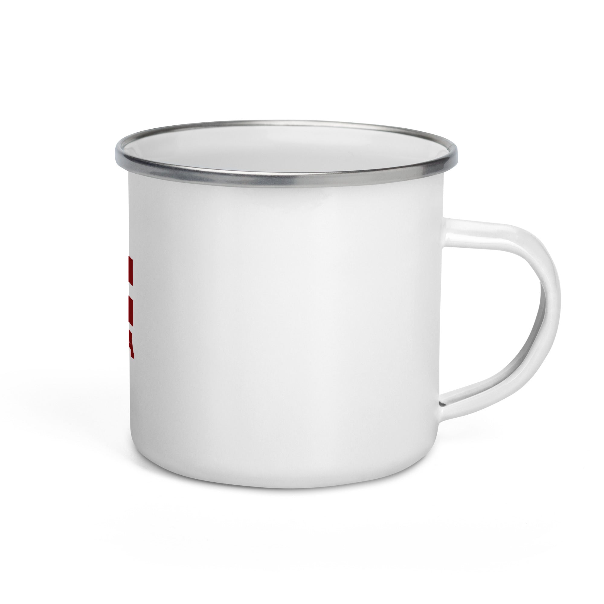 LATVIA - Enamel Mug