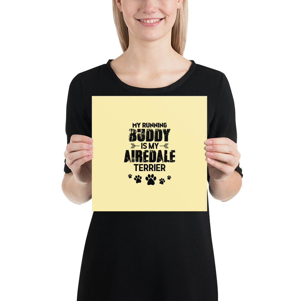 AIREDALE TERRIER - Poster