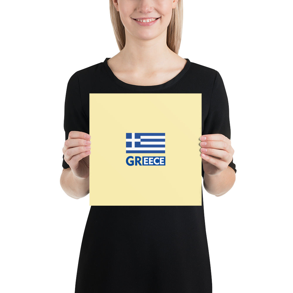 GREECE - Poster