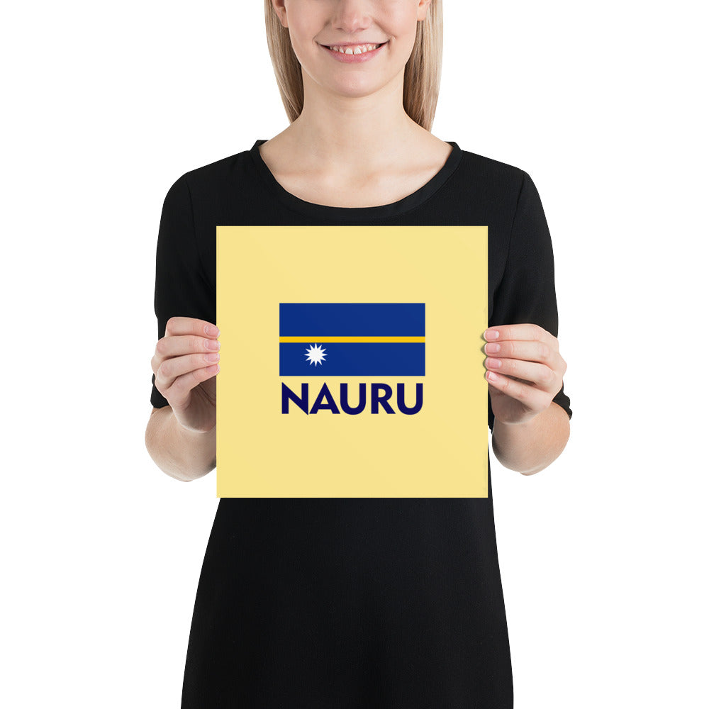 NAURU - Poster