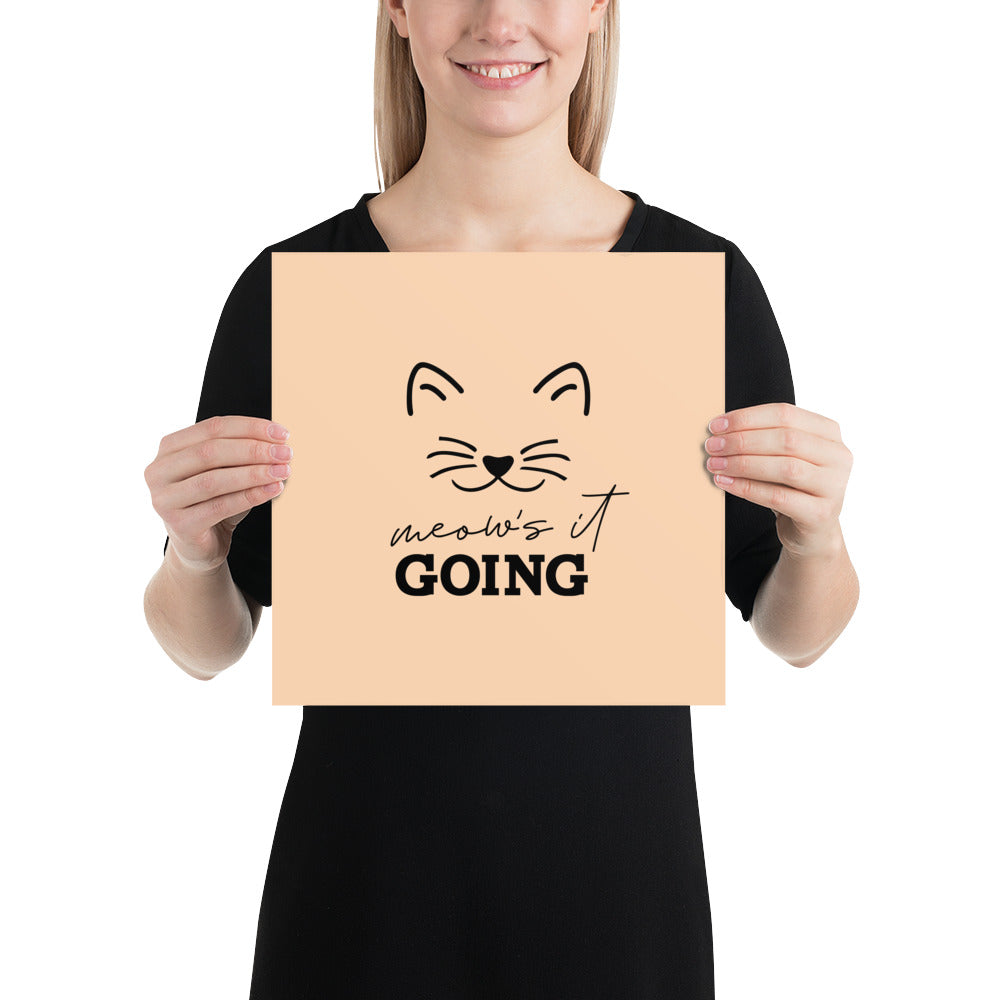 MEOW'S IT GOING - Poster