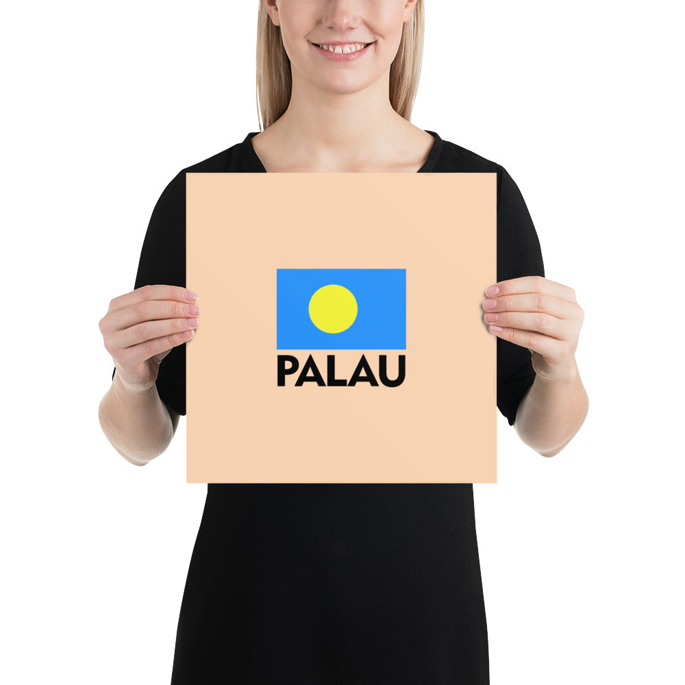 PALAU - Poster