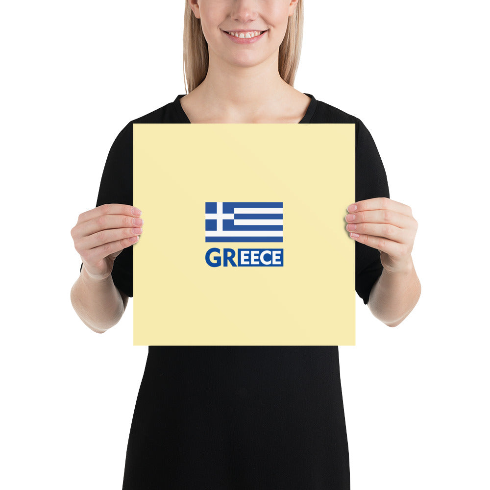 GREECE - Poster