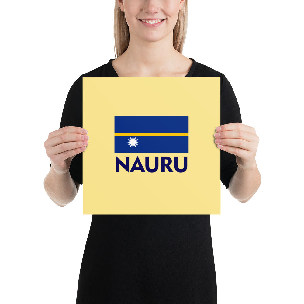 NAURU - Poster