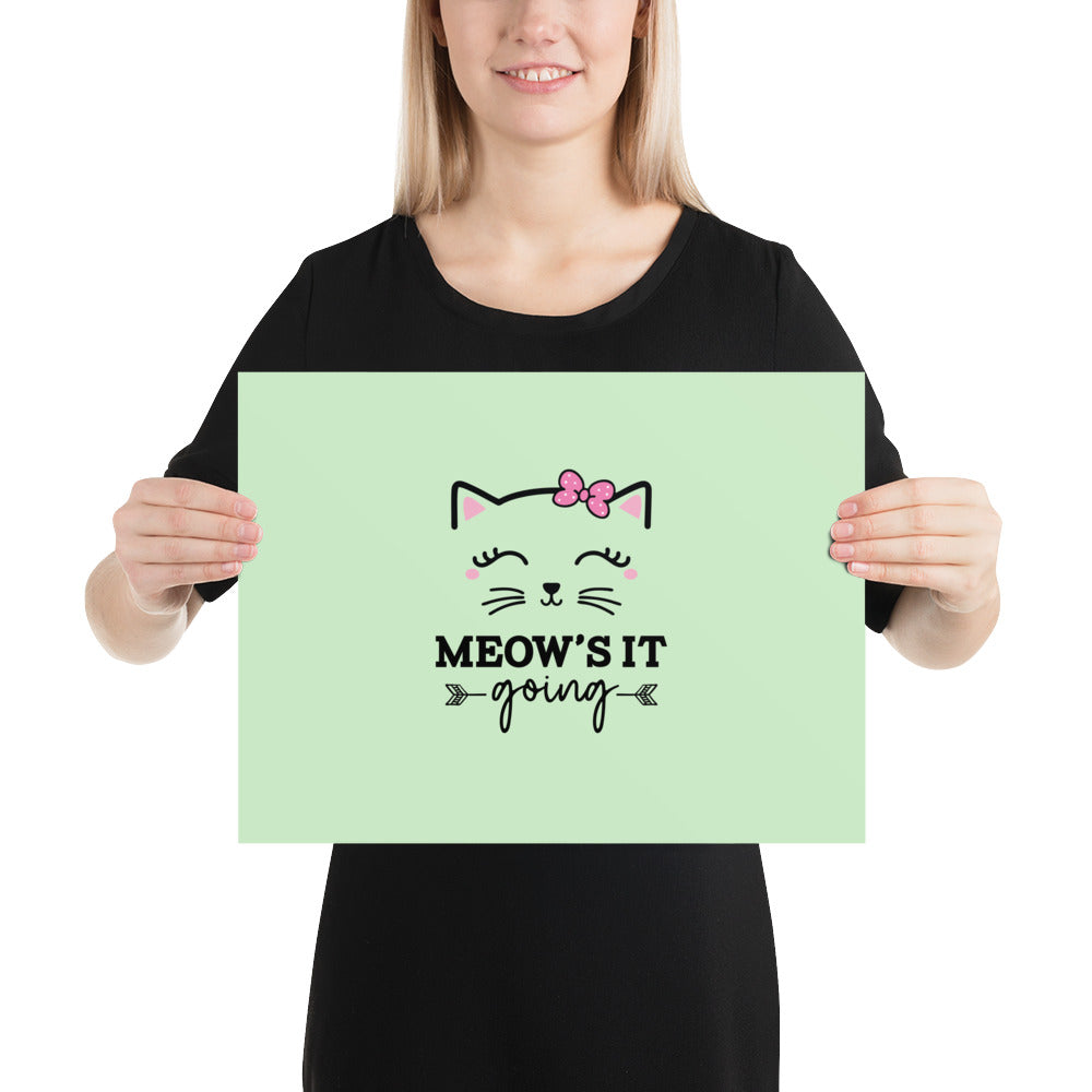 MEOW'S IT GOING - Poster