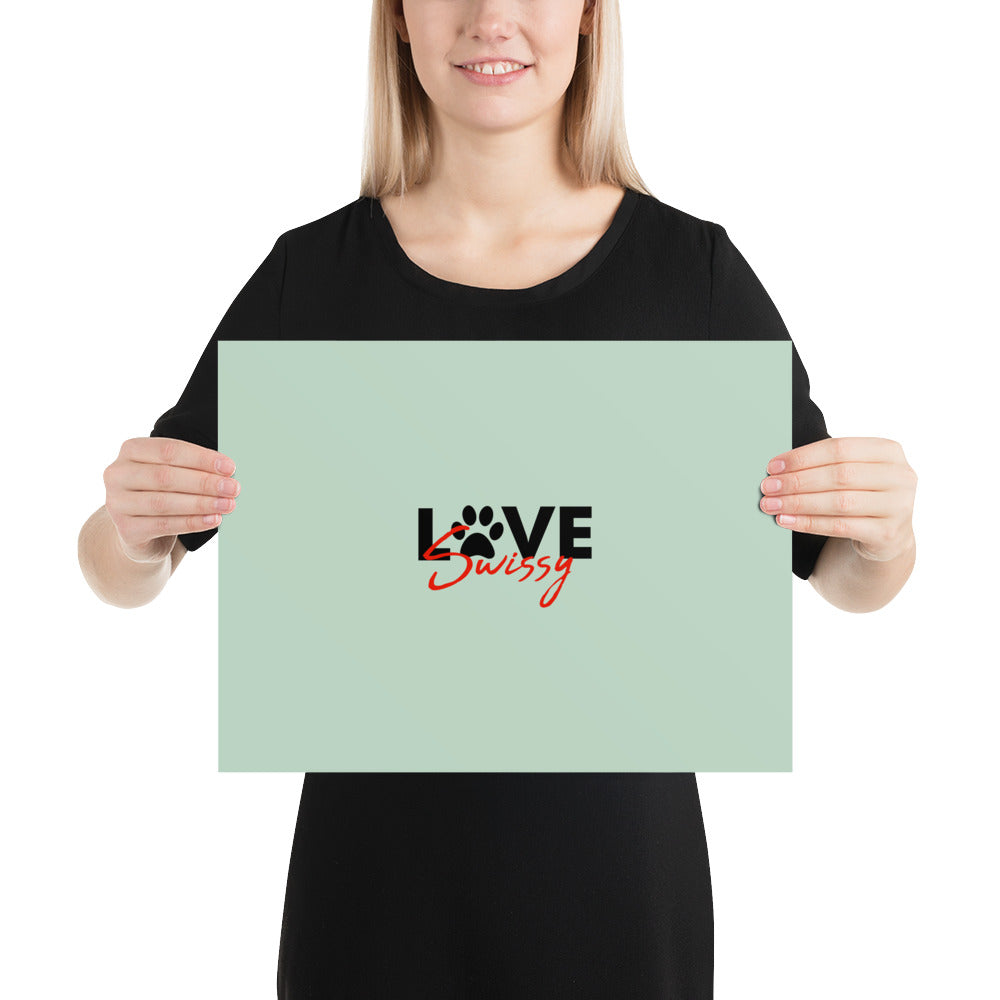 LOVE SWISSY - Poster