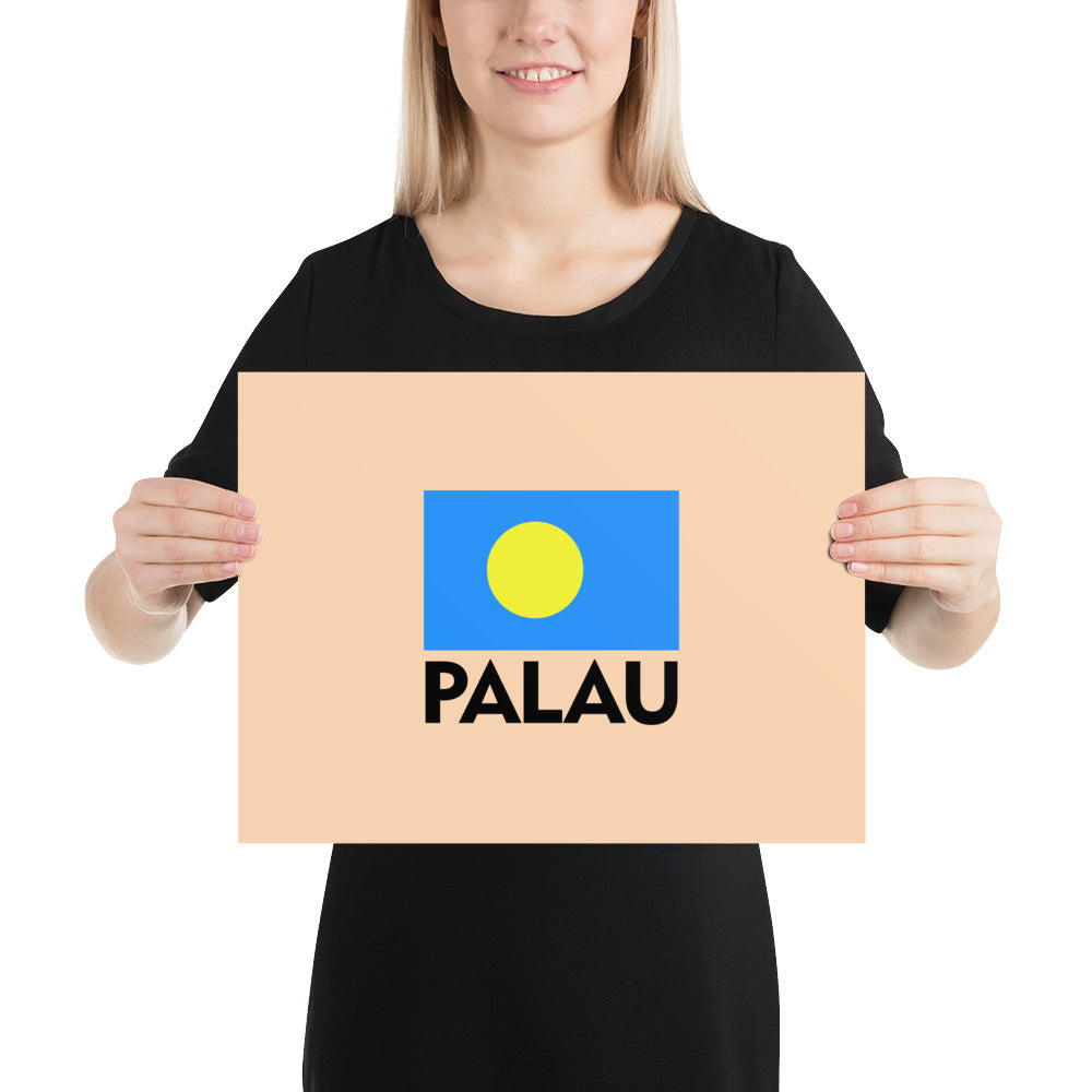 PALAU - Poster