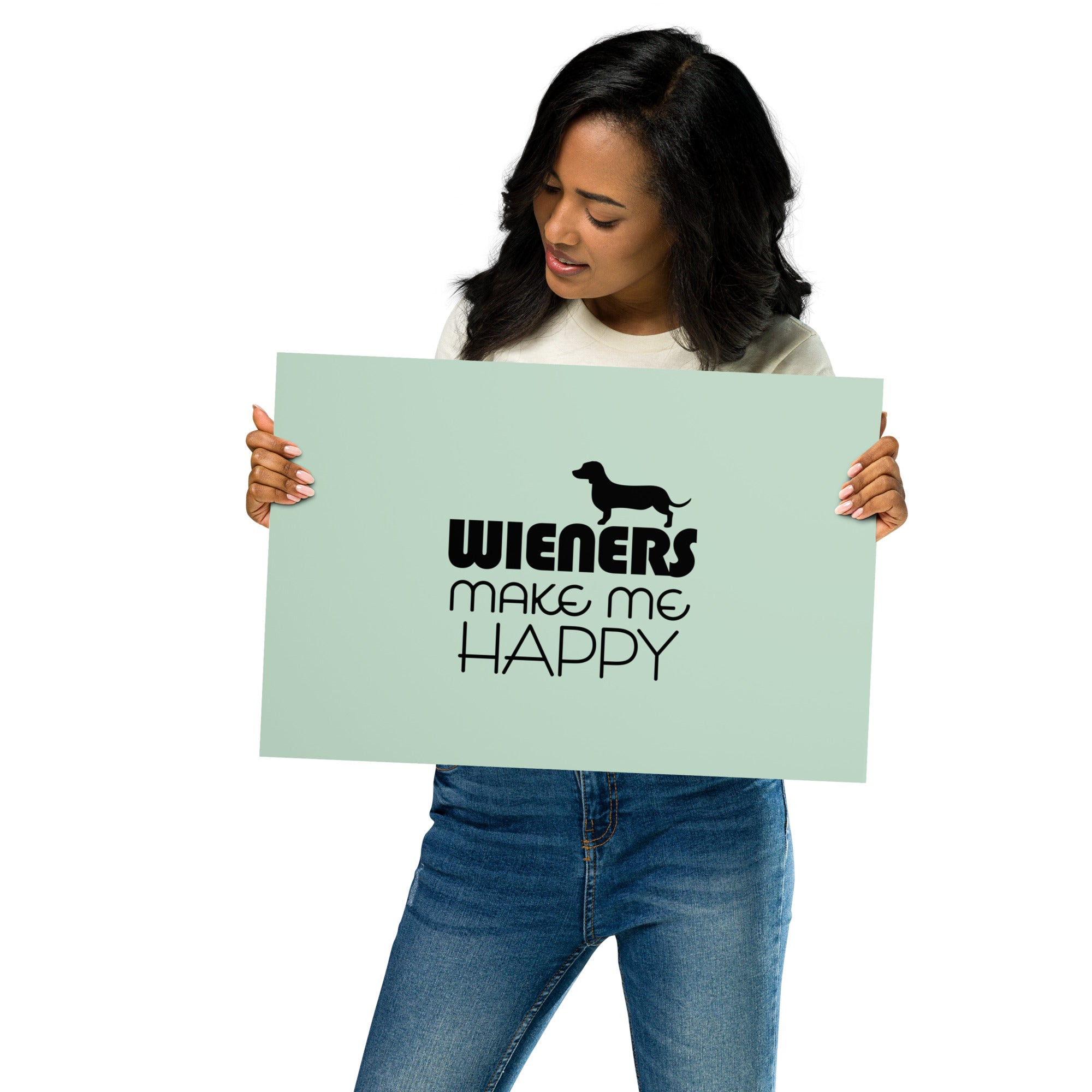 WIENERS MAKE ME HAPPY - Poster