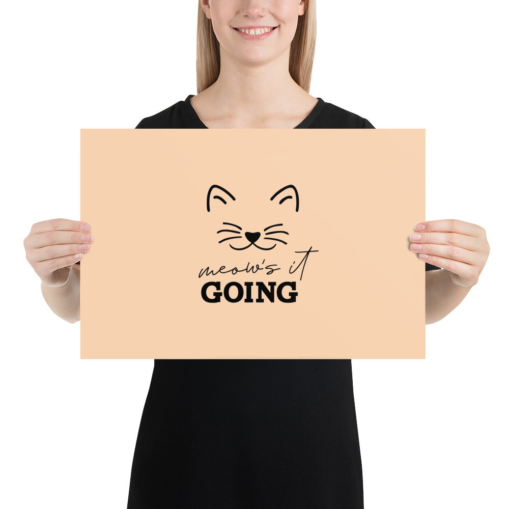 MEOW'S IT GOING - Poster