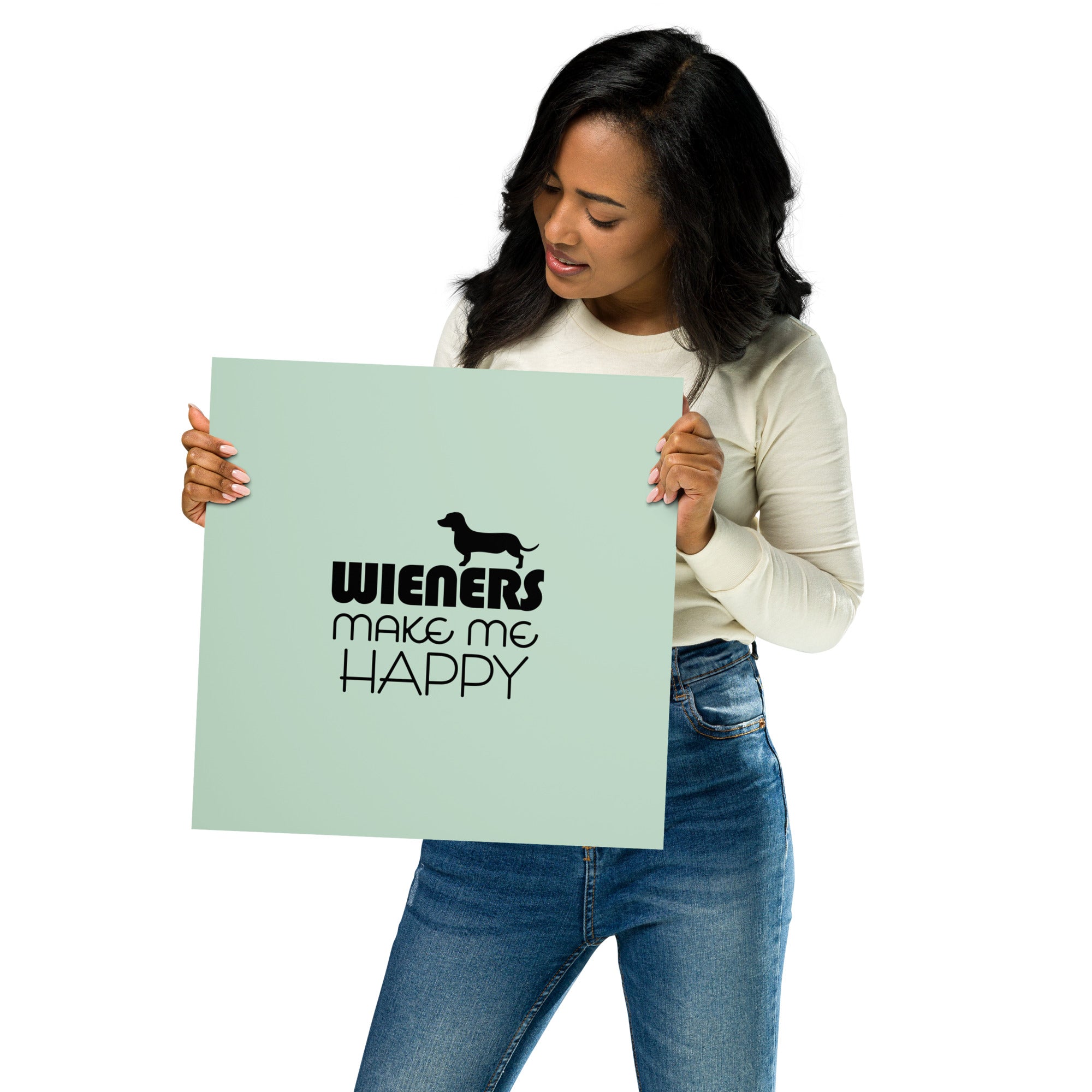 WIENERS MAKE ME HAPPY - Poster