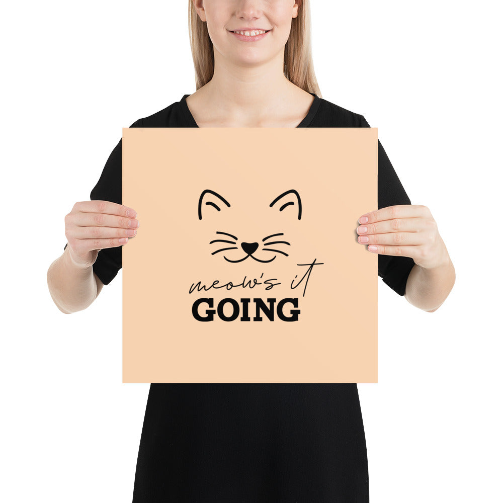 MEOW'S IT GOING - Poster