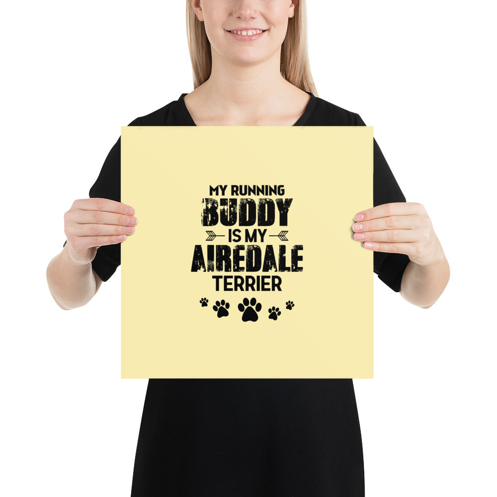 AIREDALE TERRIER - Poster