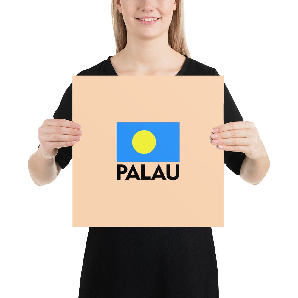 PALAU - Poster