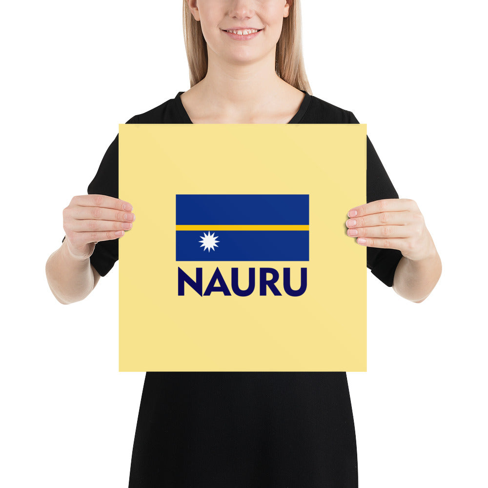 NAURU - Poster