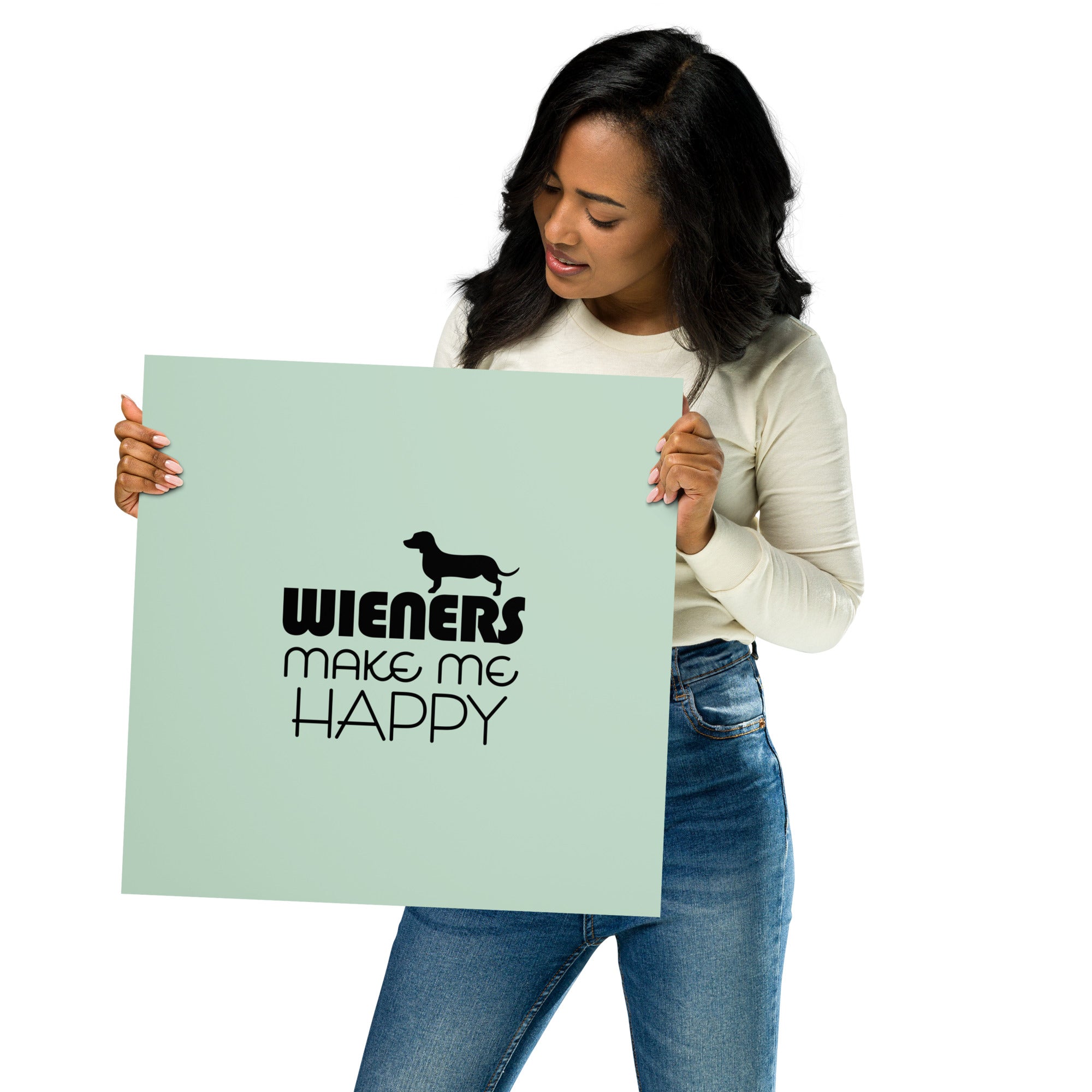 WIENERS MAKE ME HAPPY - Poster