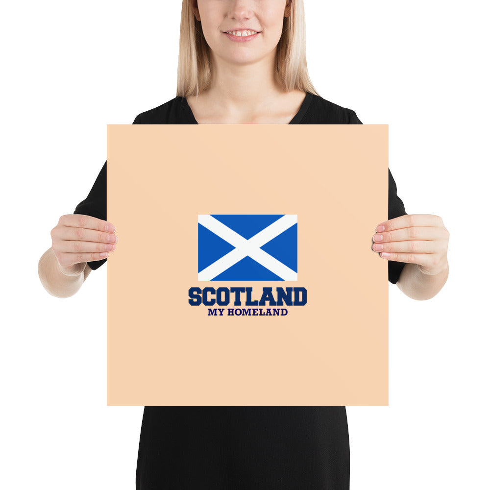 SCOTLAND - Poster