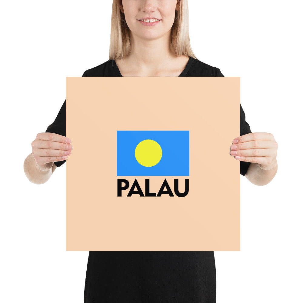 PALAU - Poster