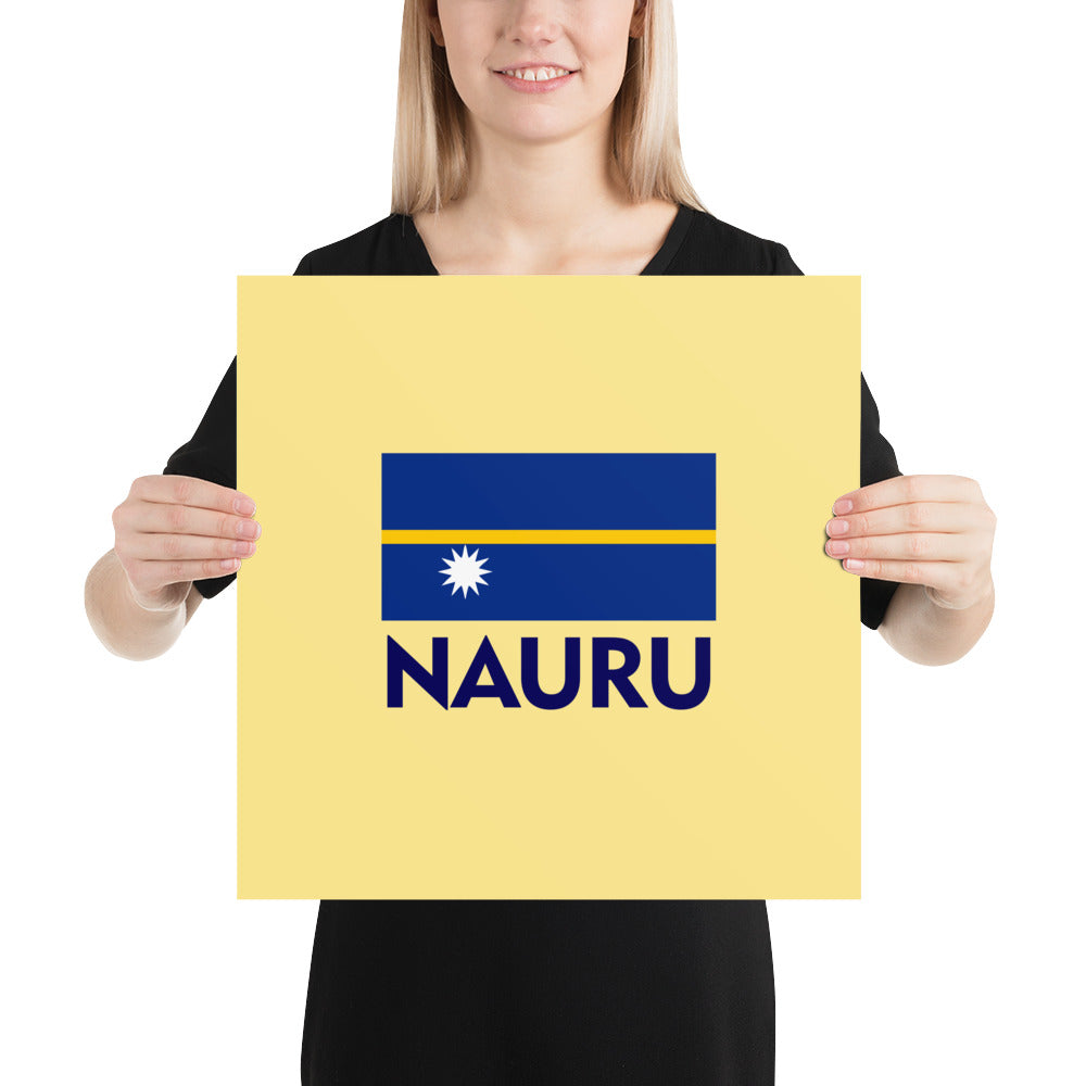 NAURU - Poster