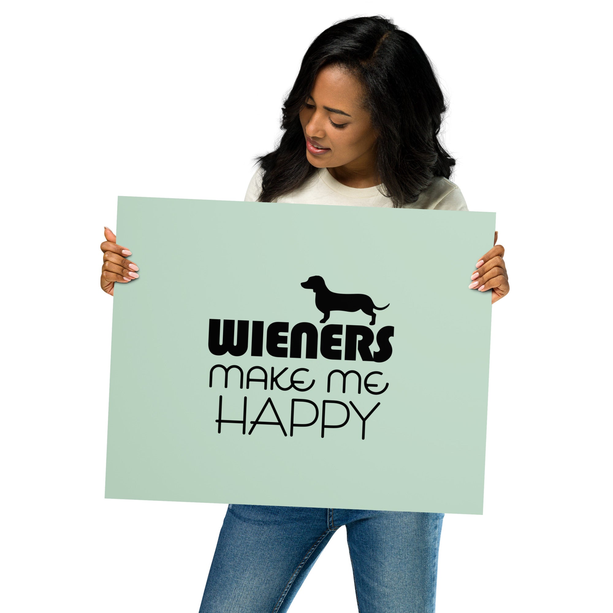 WIENERS MAKE ME HAPPY - Poster