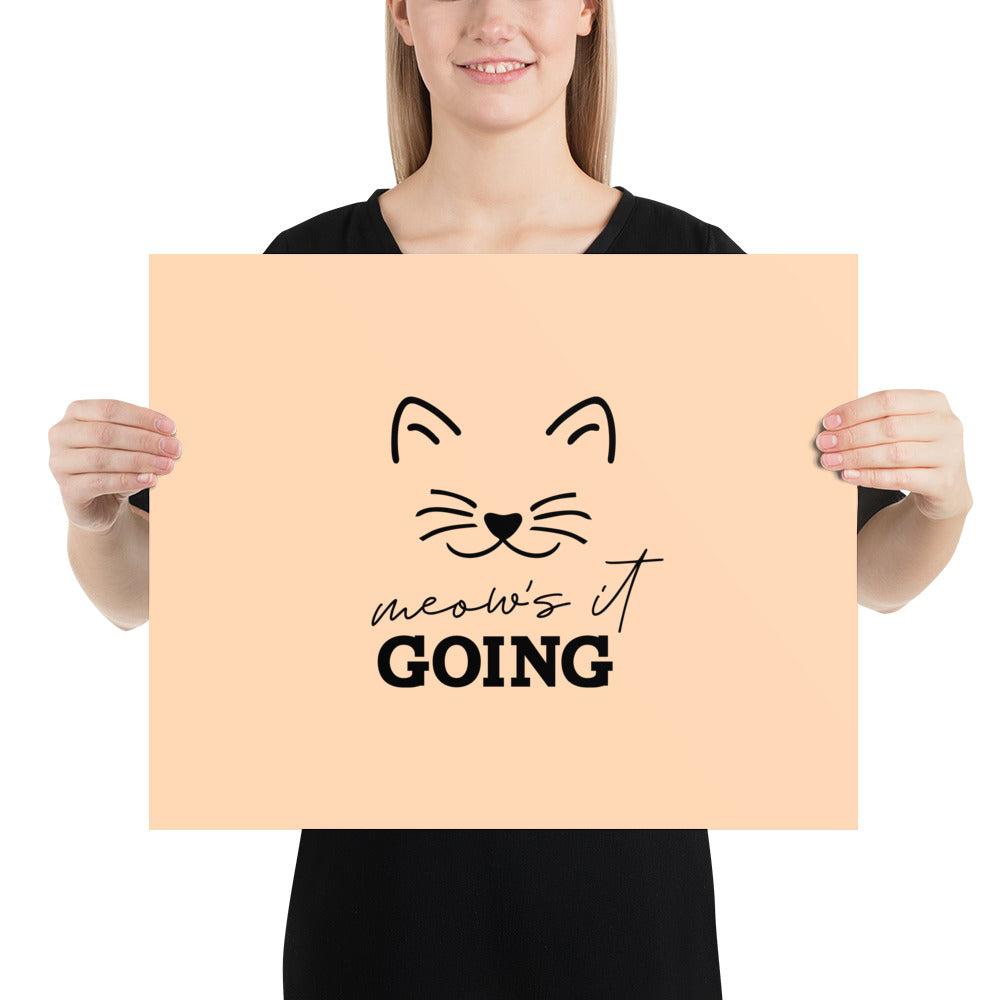 MEOW'S IT GOING - Poster